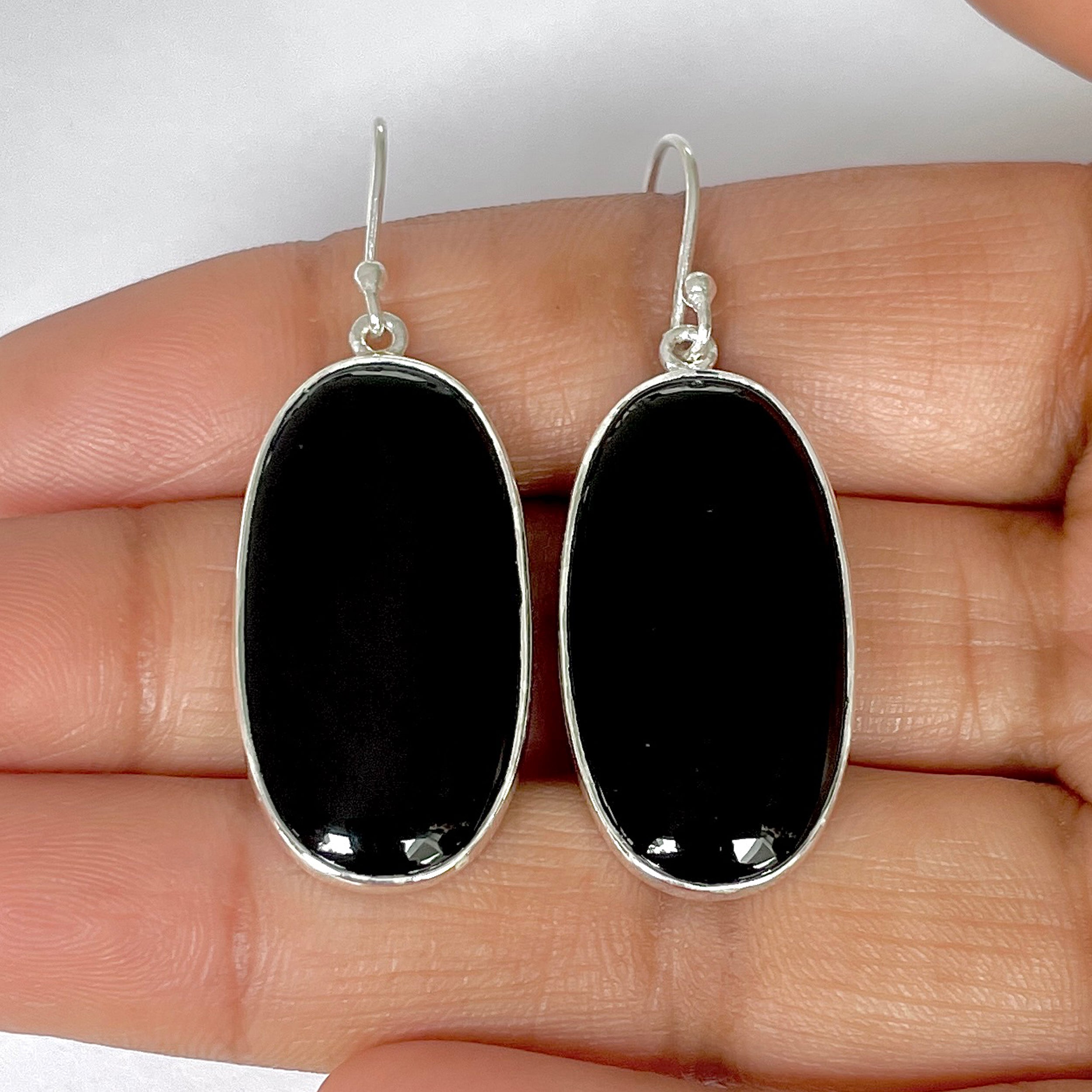 Black Onyx Earring-(BOX-3-20)