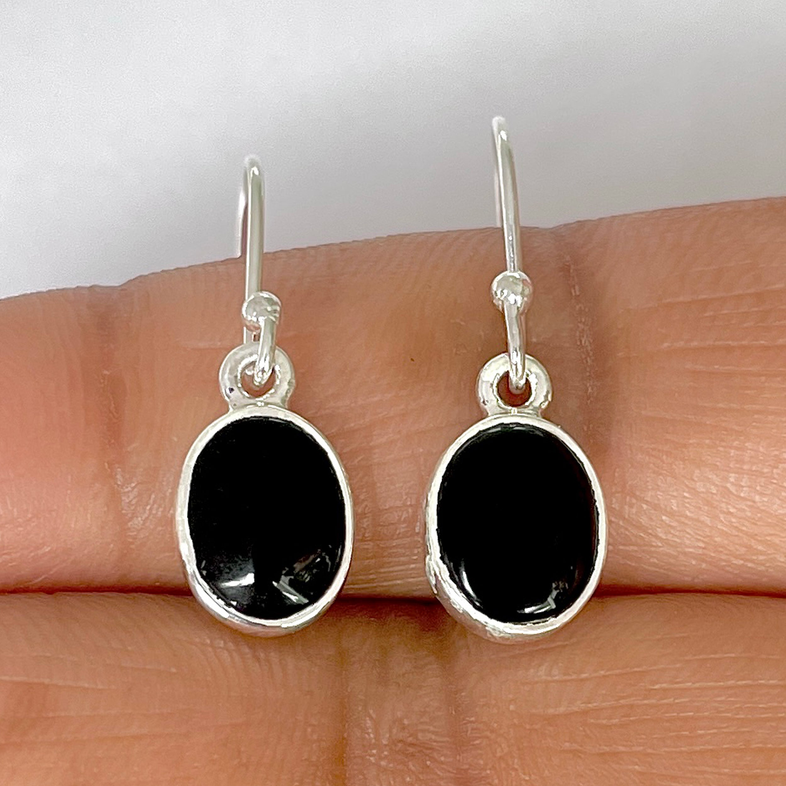 Black Onyx Earring-(BOX-3-22)