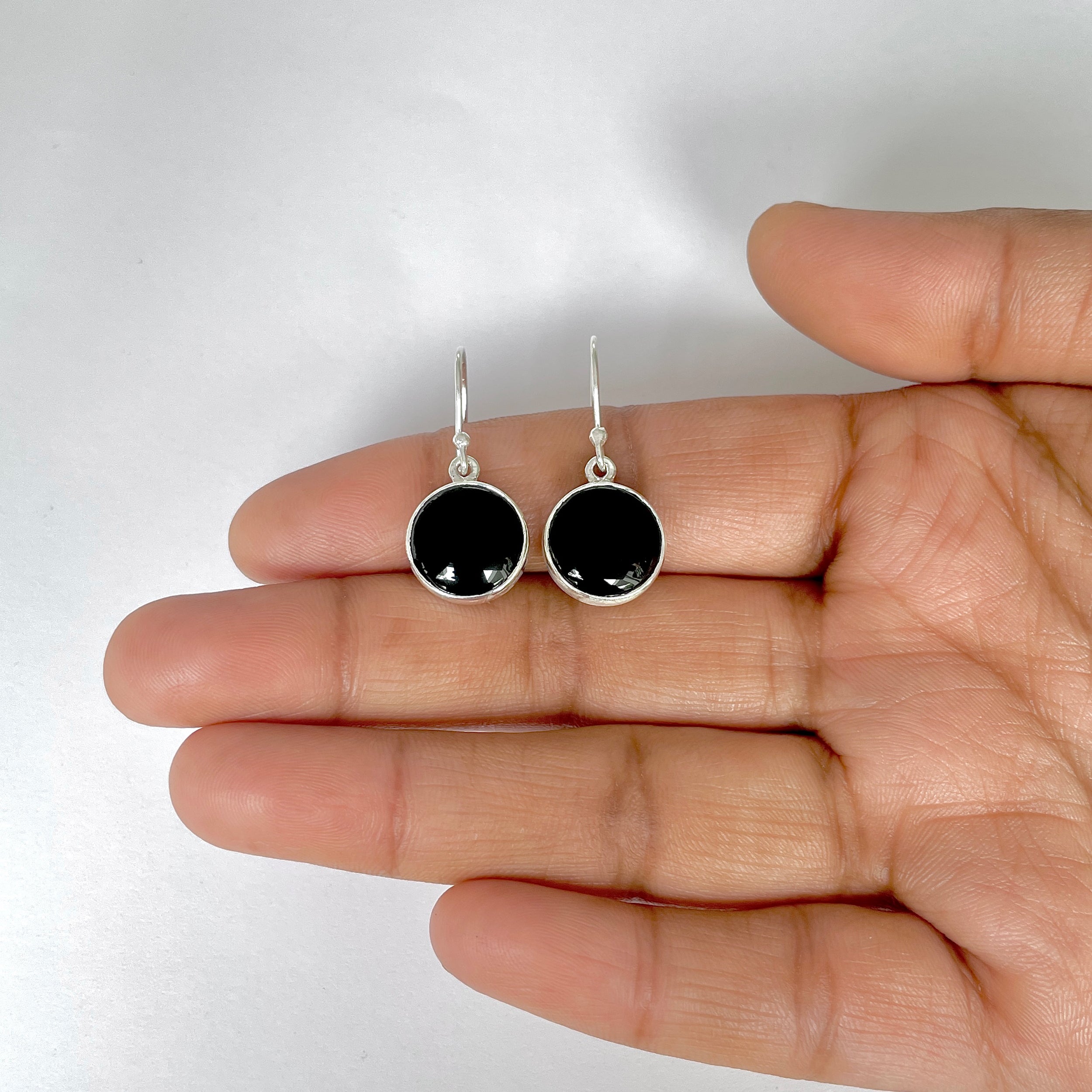 Black Onyx Earring-(BOX-3-23)