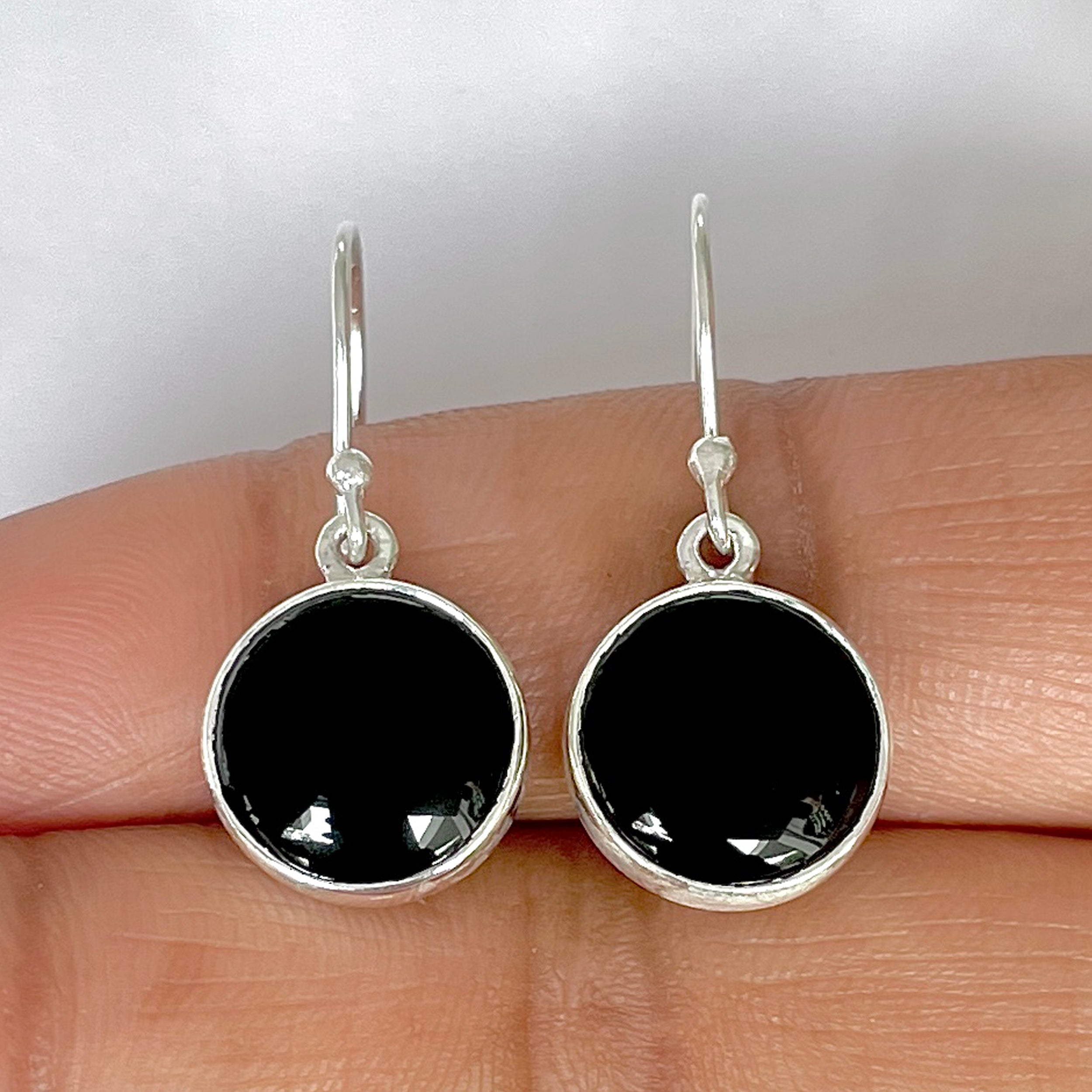 Black Onyx Earring-(BOX-3-23)