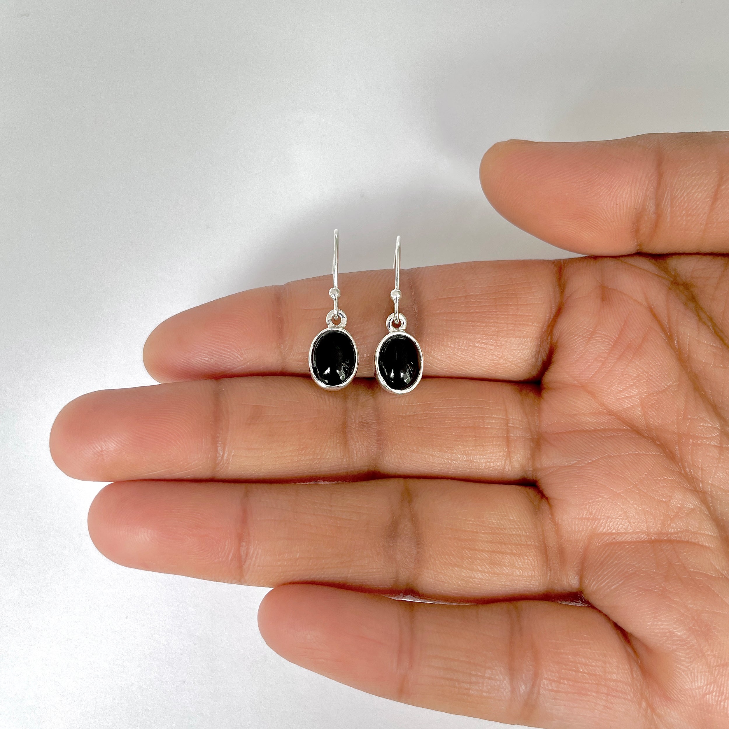 Black Onyx Earring-(BOX-3-27)