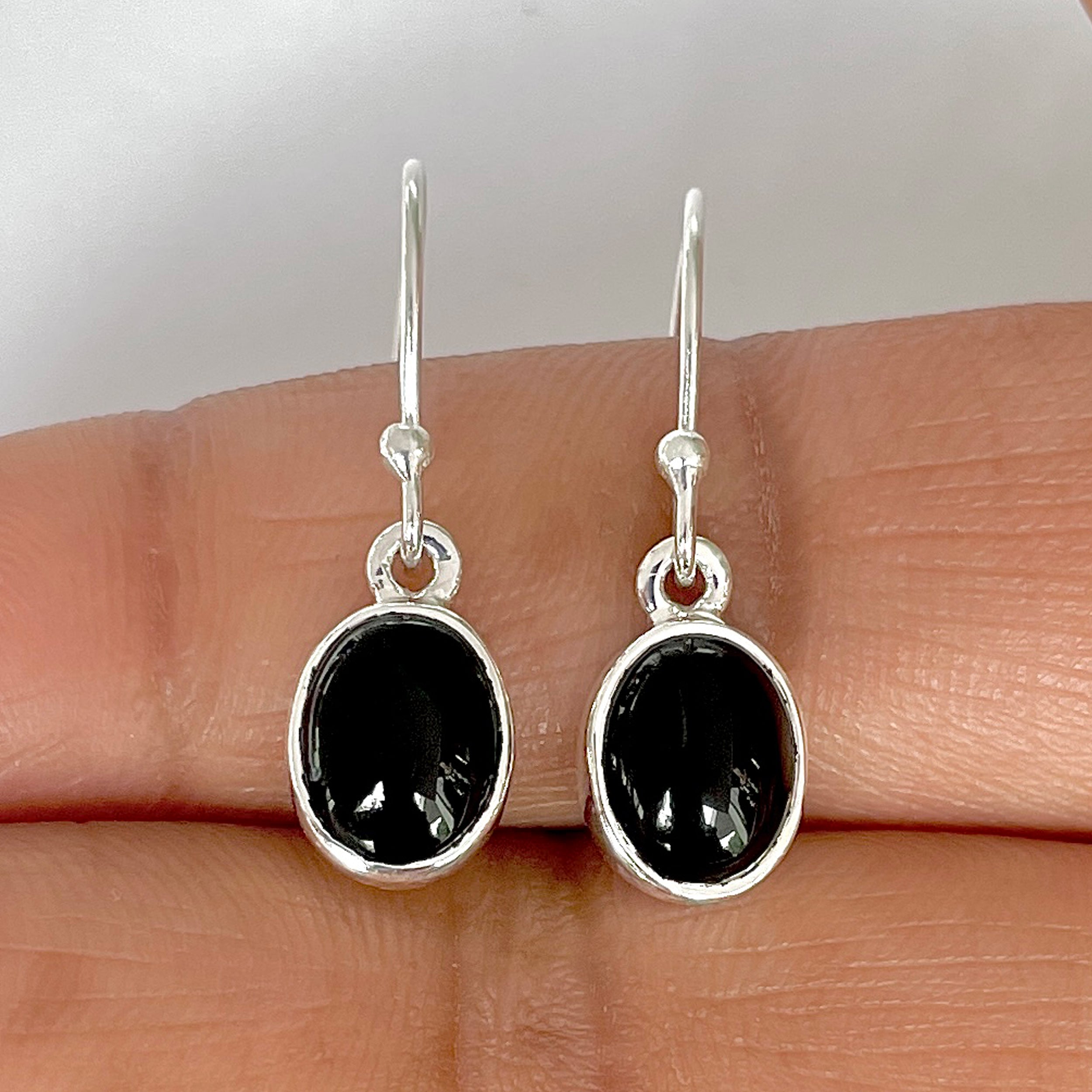Black Onyx Earring-(BOX-3-27)