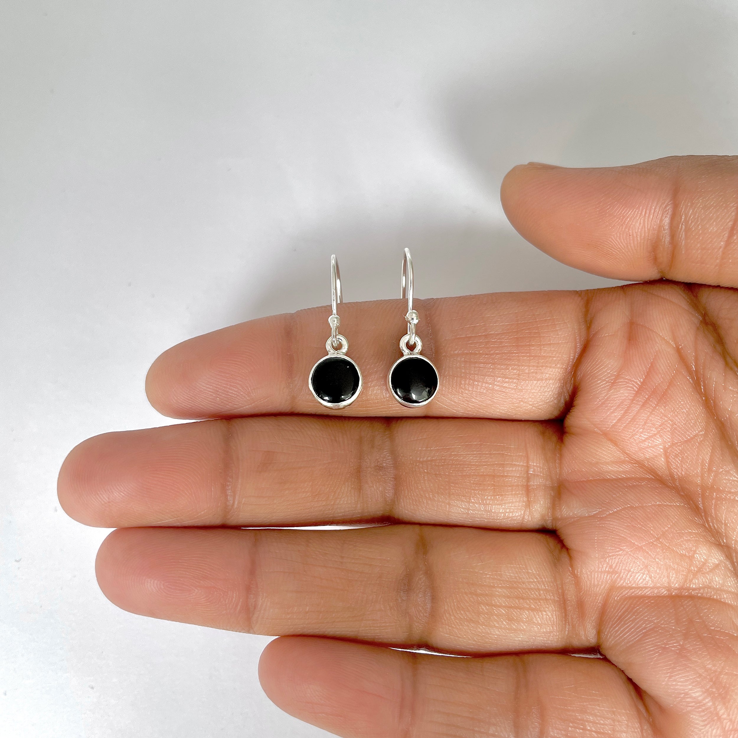 Black Onyx Earring-(BOX-3-45)
