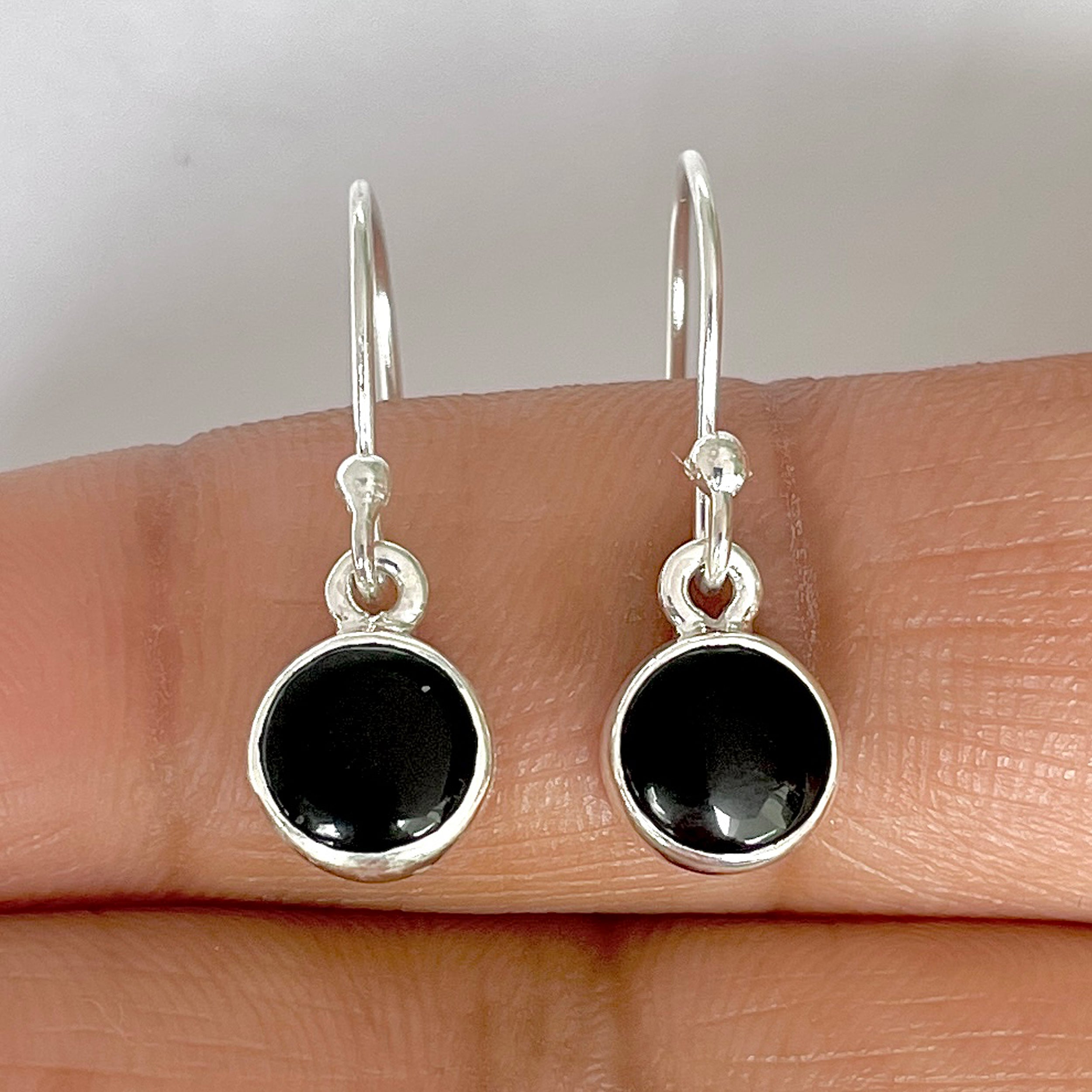 Black Onyx Earring-(BOX-3-45)