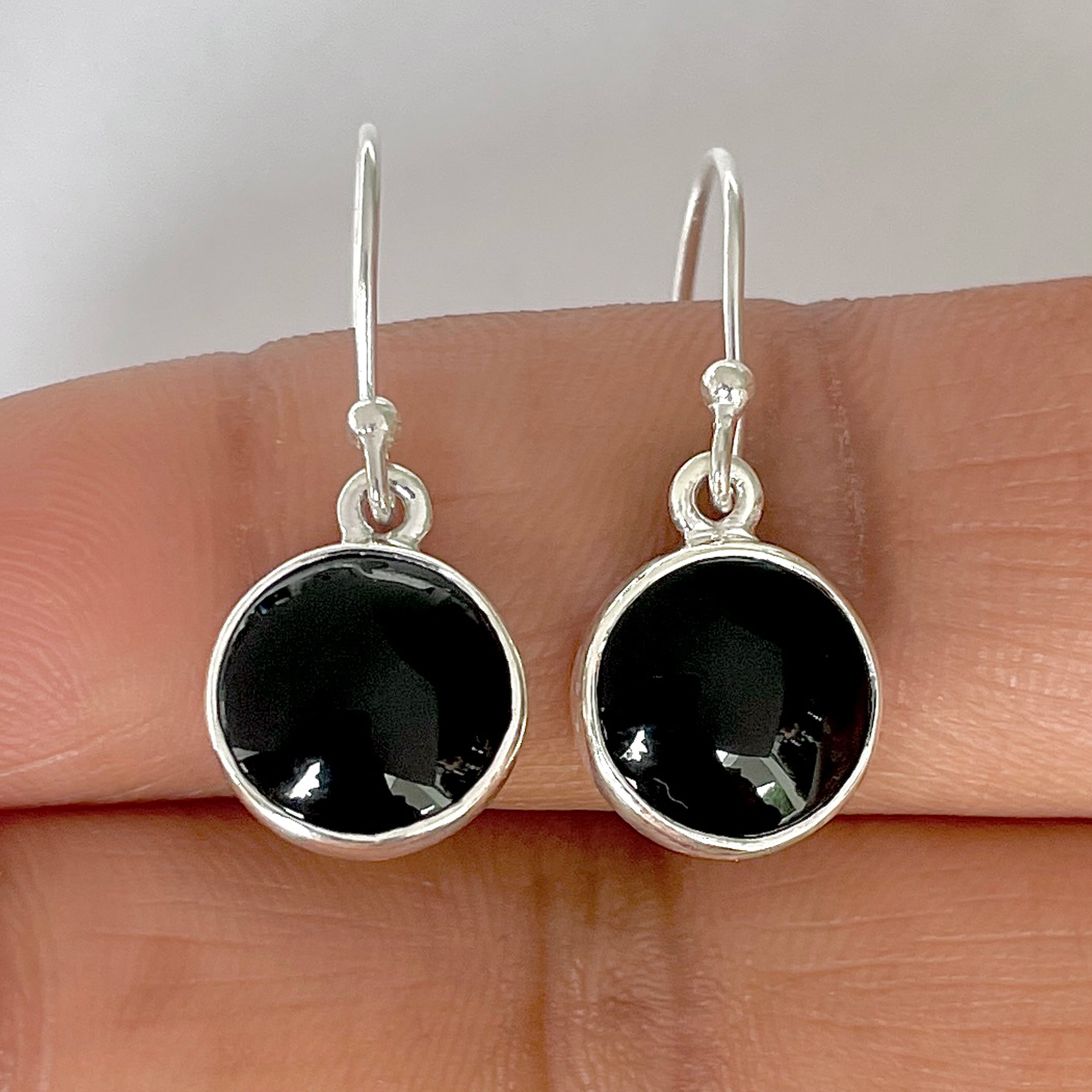 Black Onyx Earring-(BOX-3-50)