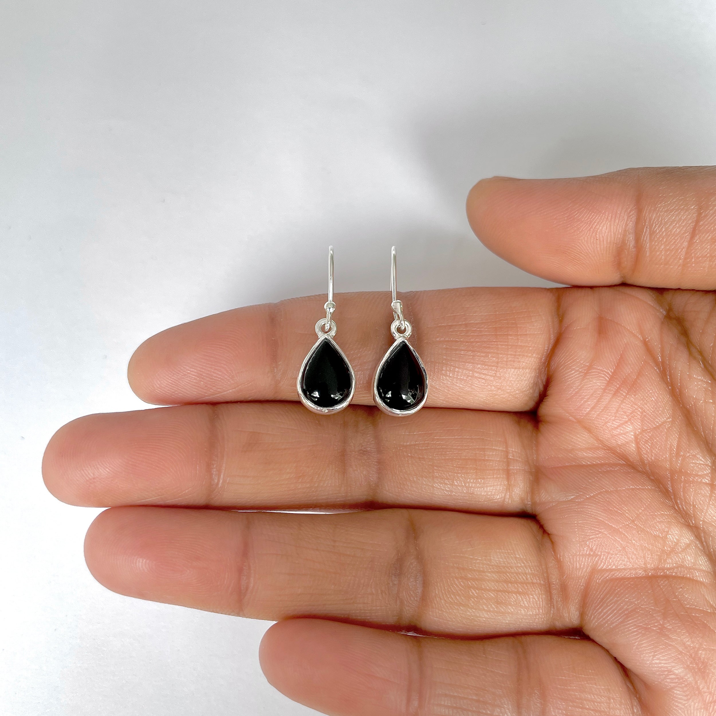 Black Onyx Earring-(BOX-3-52)