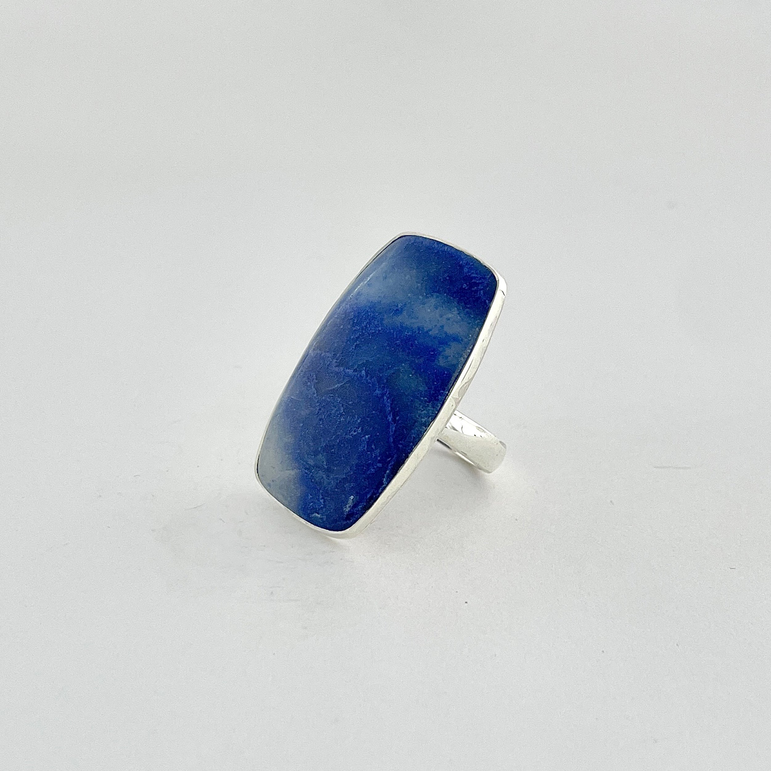 Blue Quartz Ring-(BQZ-2-4)