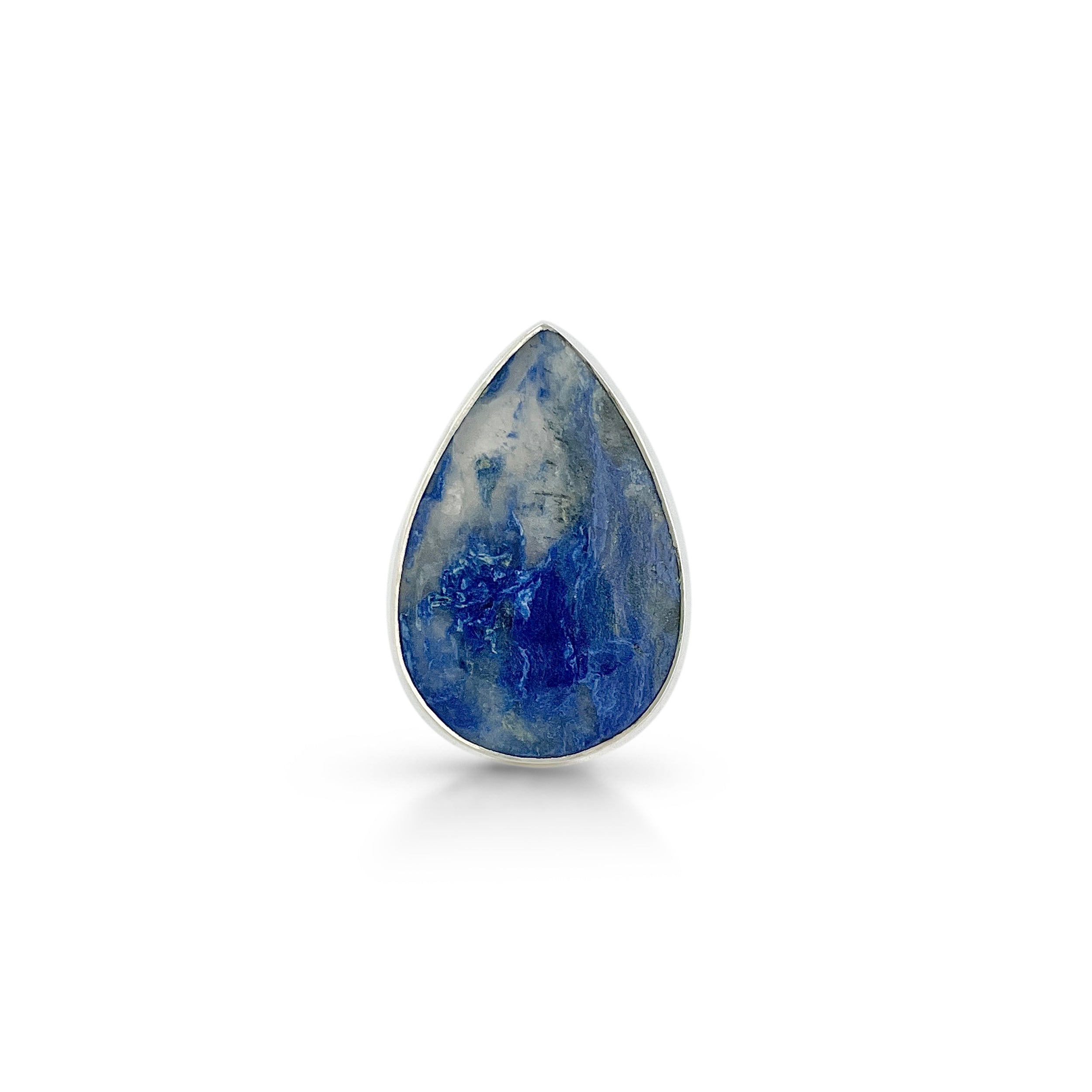 Blue Quartz Ring-(BQZ-2-7)