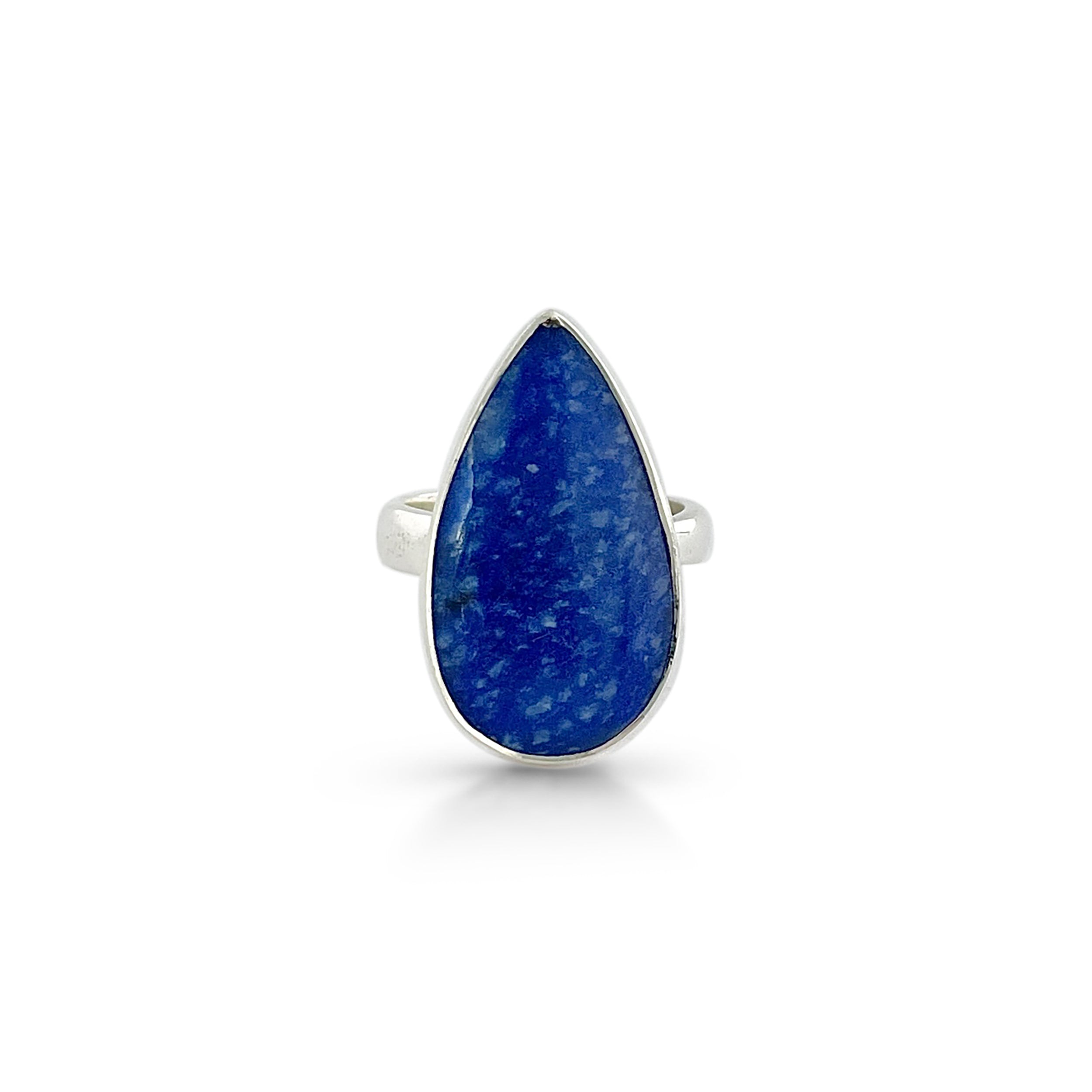 Blue Quartz Ring-(BQZ-2-8)