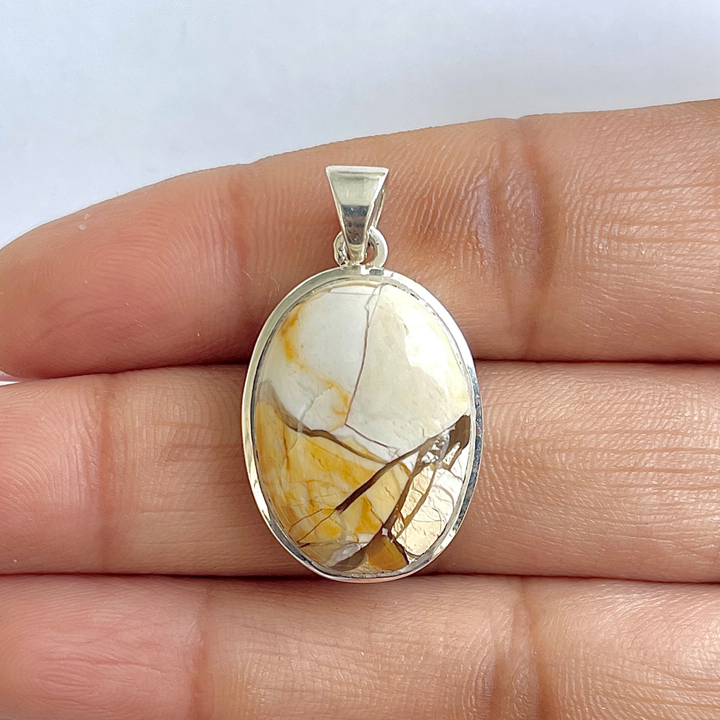 Brecciated Mookaite Pendant-(BRM-1-4)