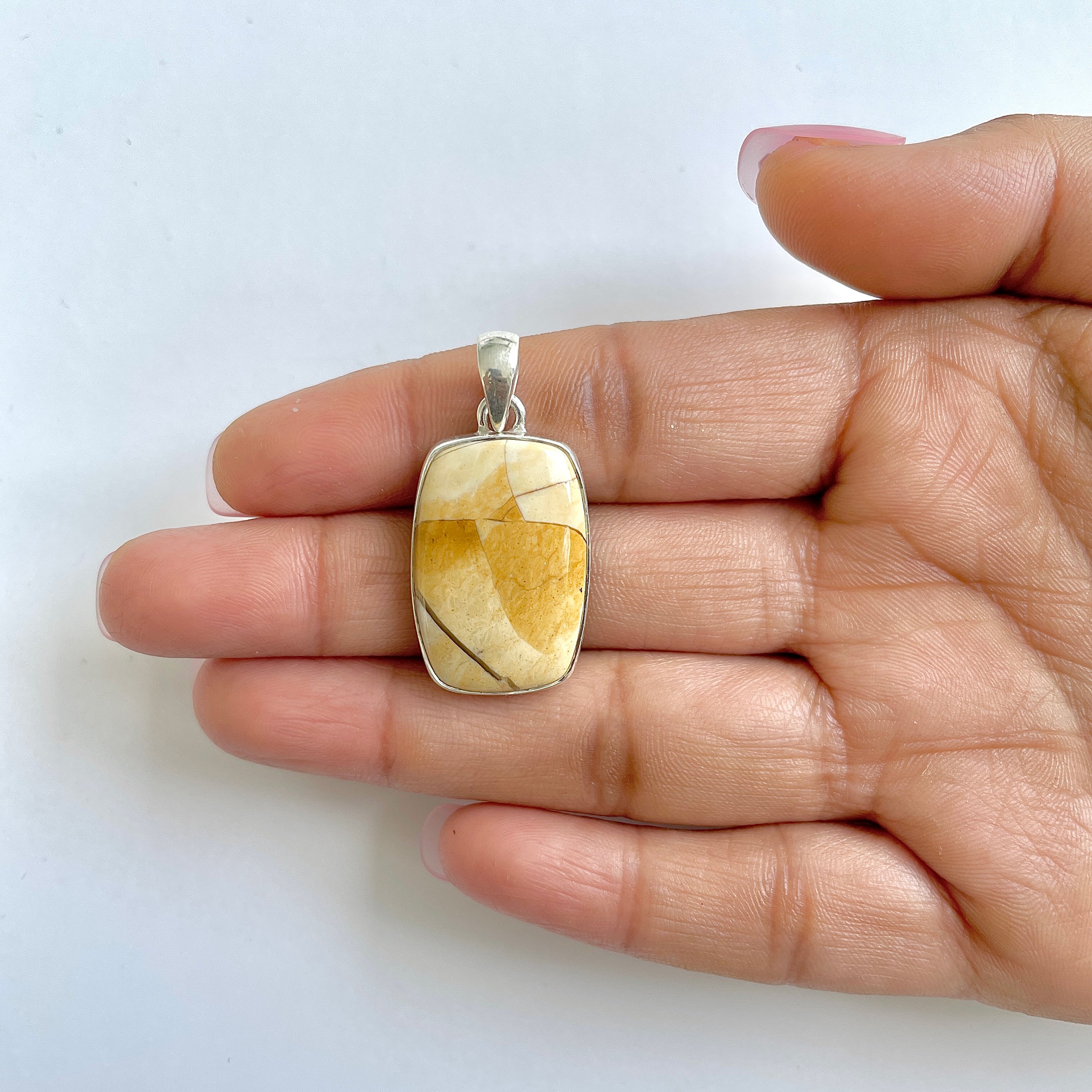 Brecciated Mookaite Pendant-(BRM-1-62)