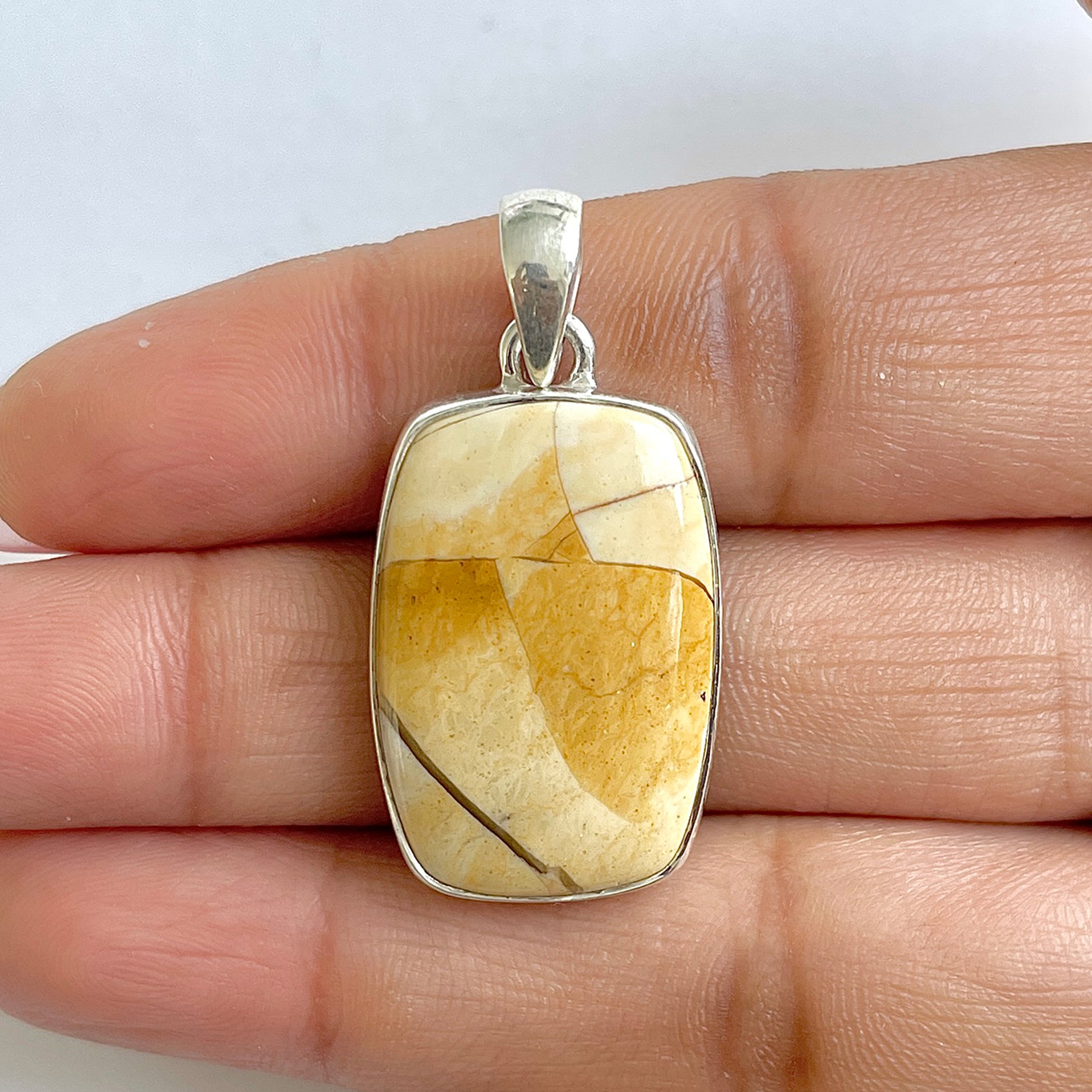 Brecciated Mookaite Pendant-(BRM-1-62)