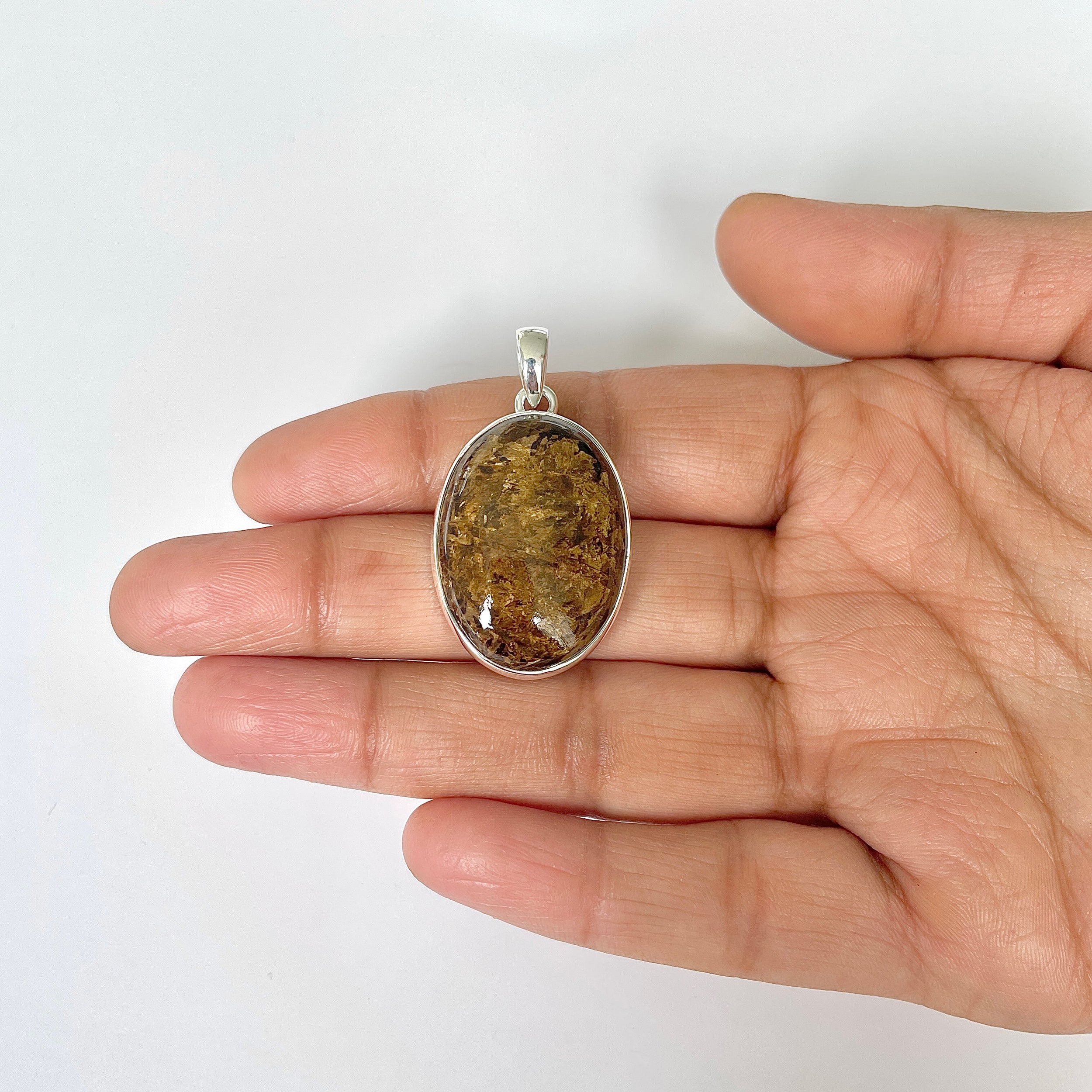 Bronzite Pendant-(BRZ-1-25)