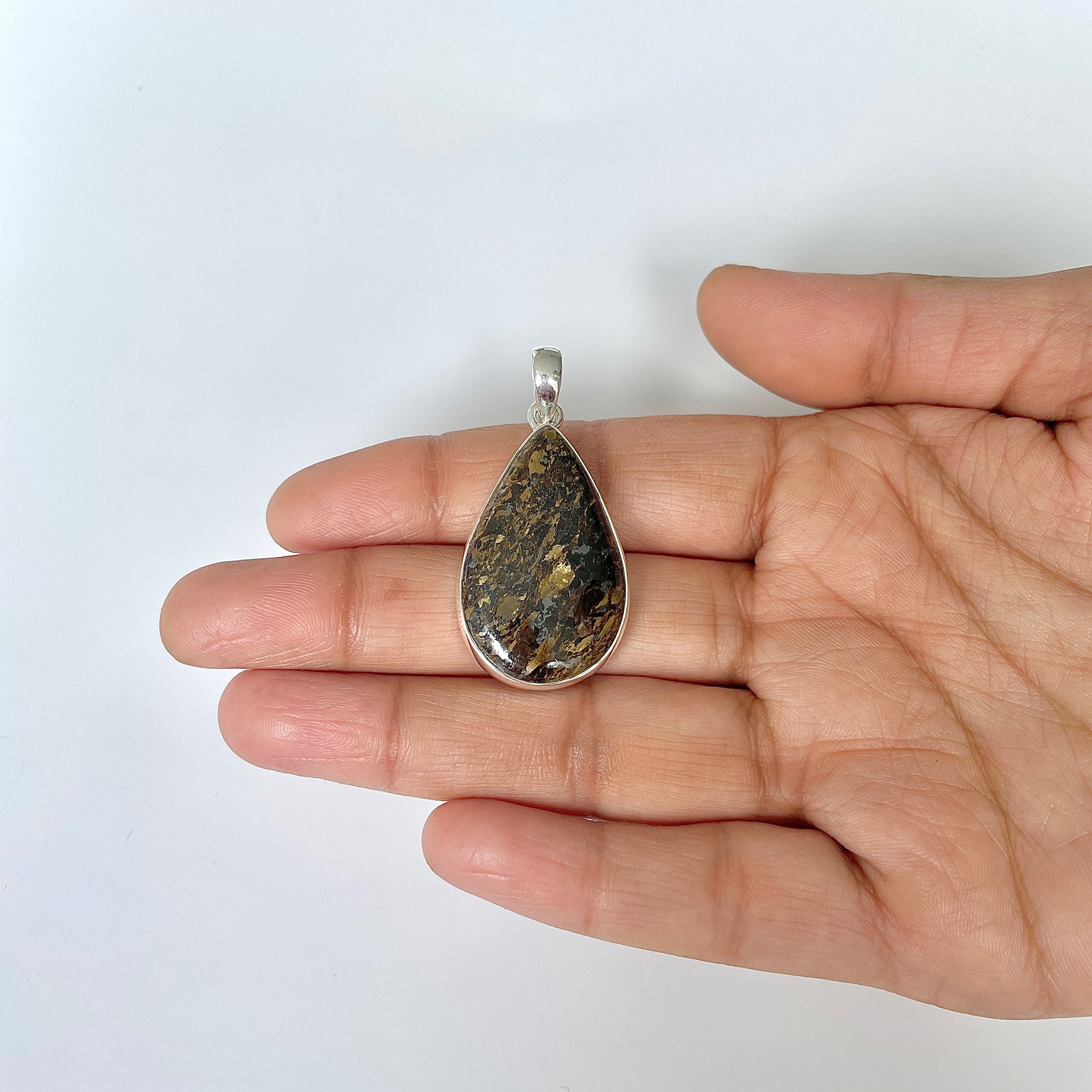 Bronzite Pendant-(BRZ-1-28)