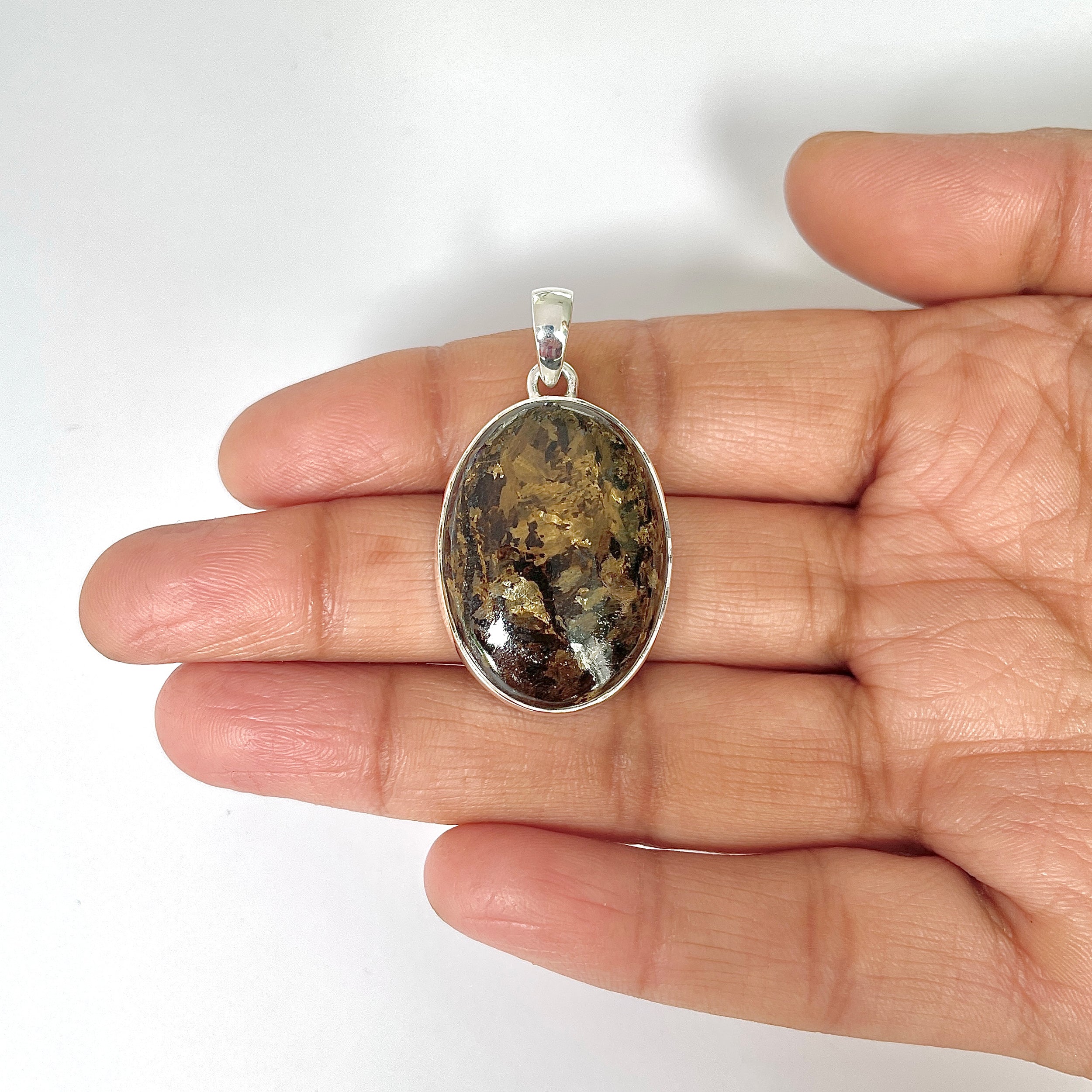 Bronzite Pendant-(BRZ-1-3)