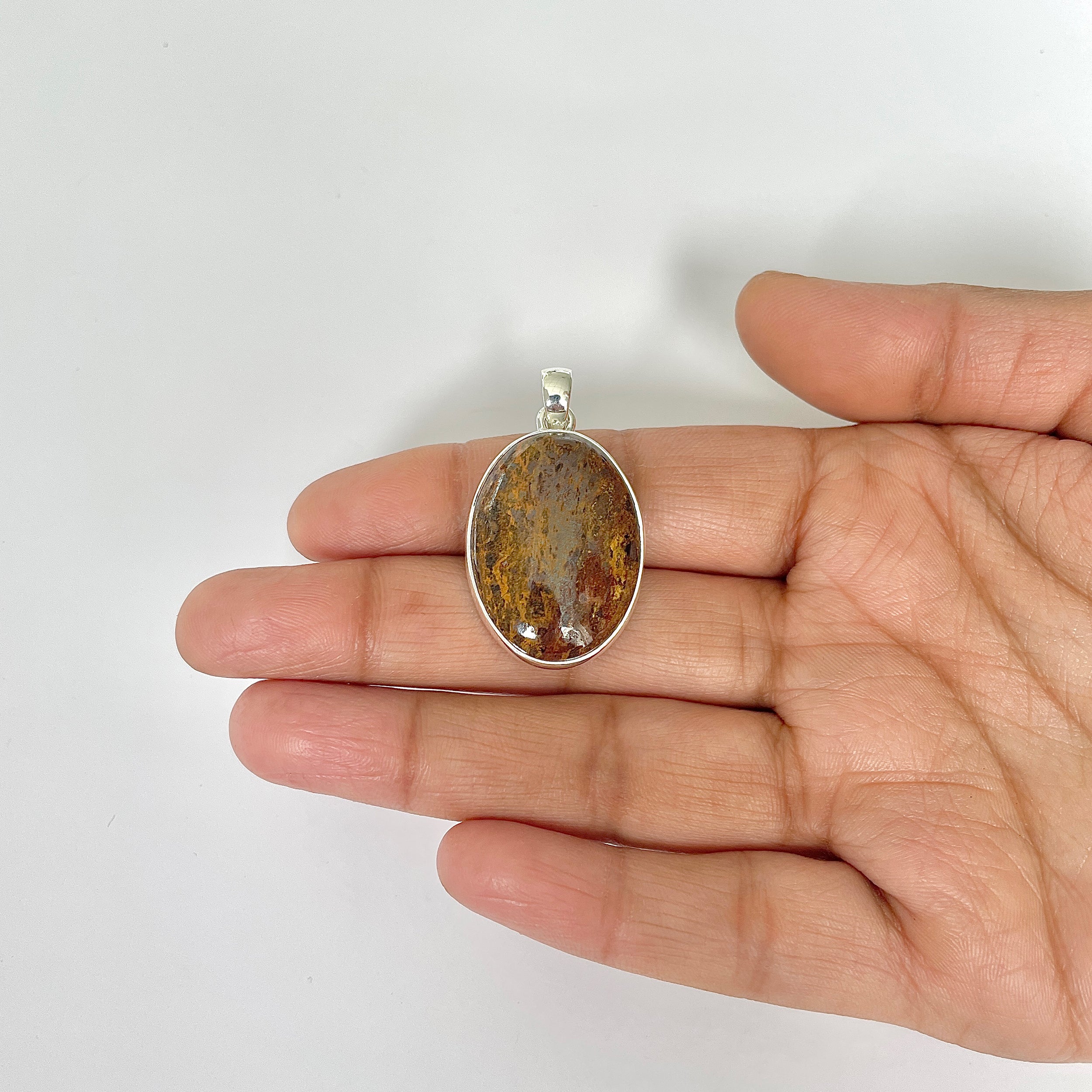Bronzite Pendant-(BRZ-1-33)