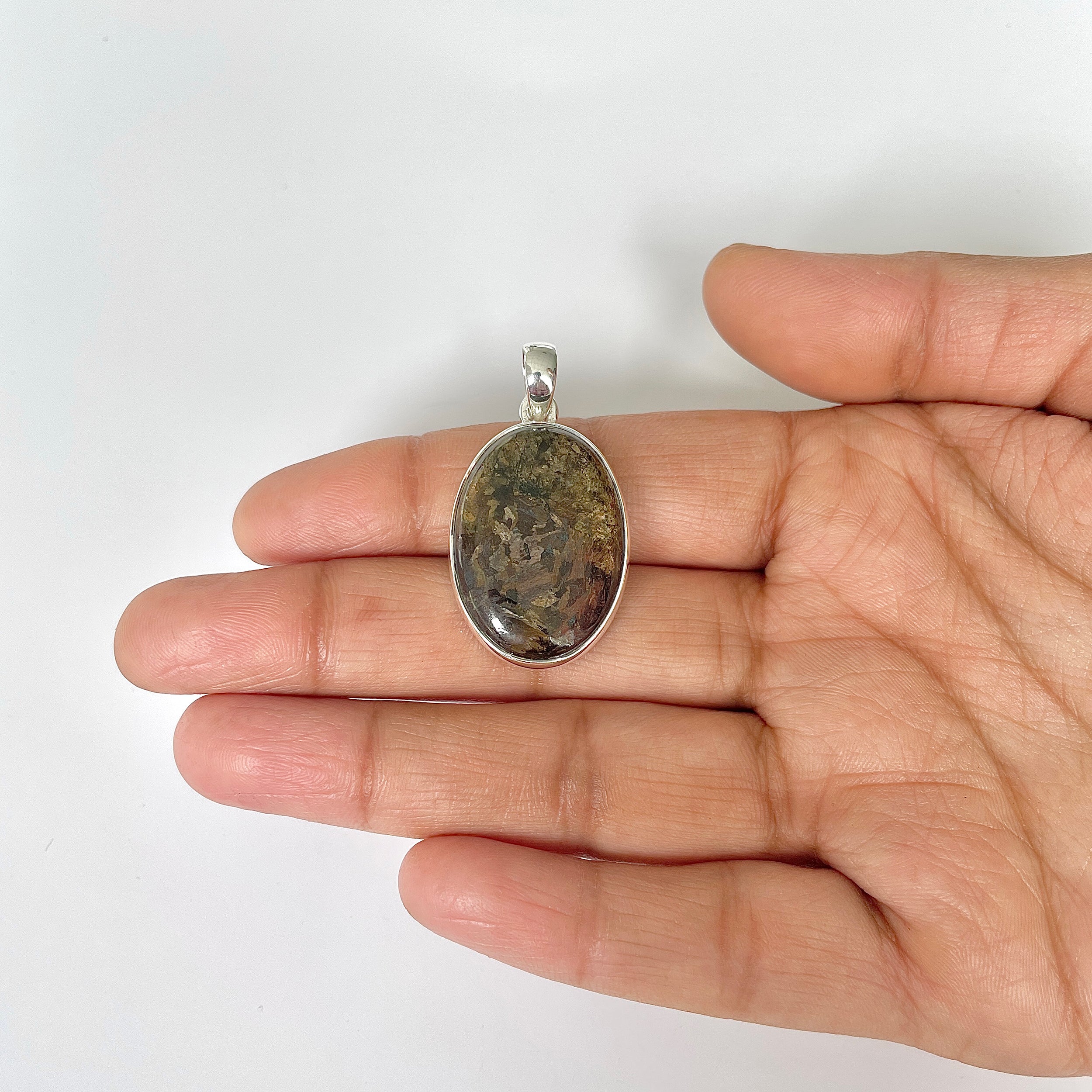 Bronzite Pendant-(BRZ-1-34)