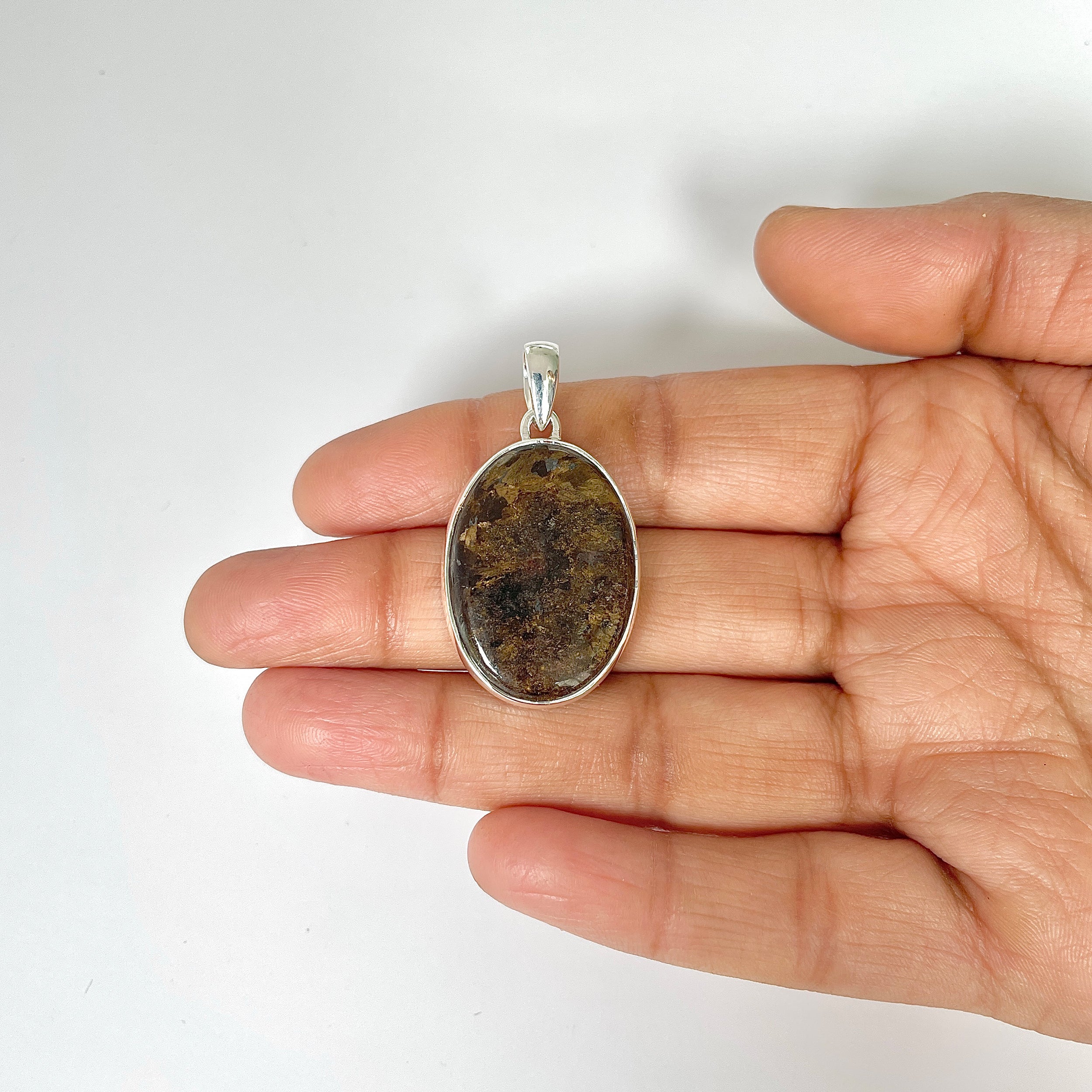Bronzite Pendant-(BRZ-1-5)
