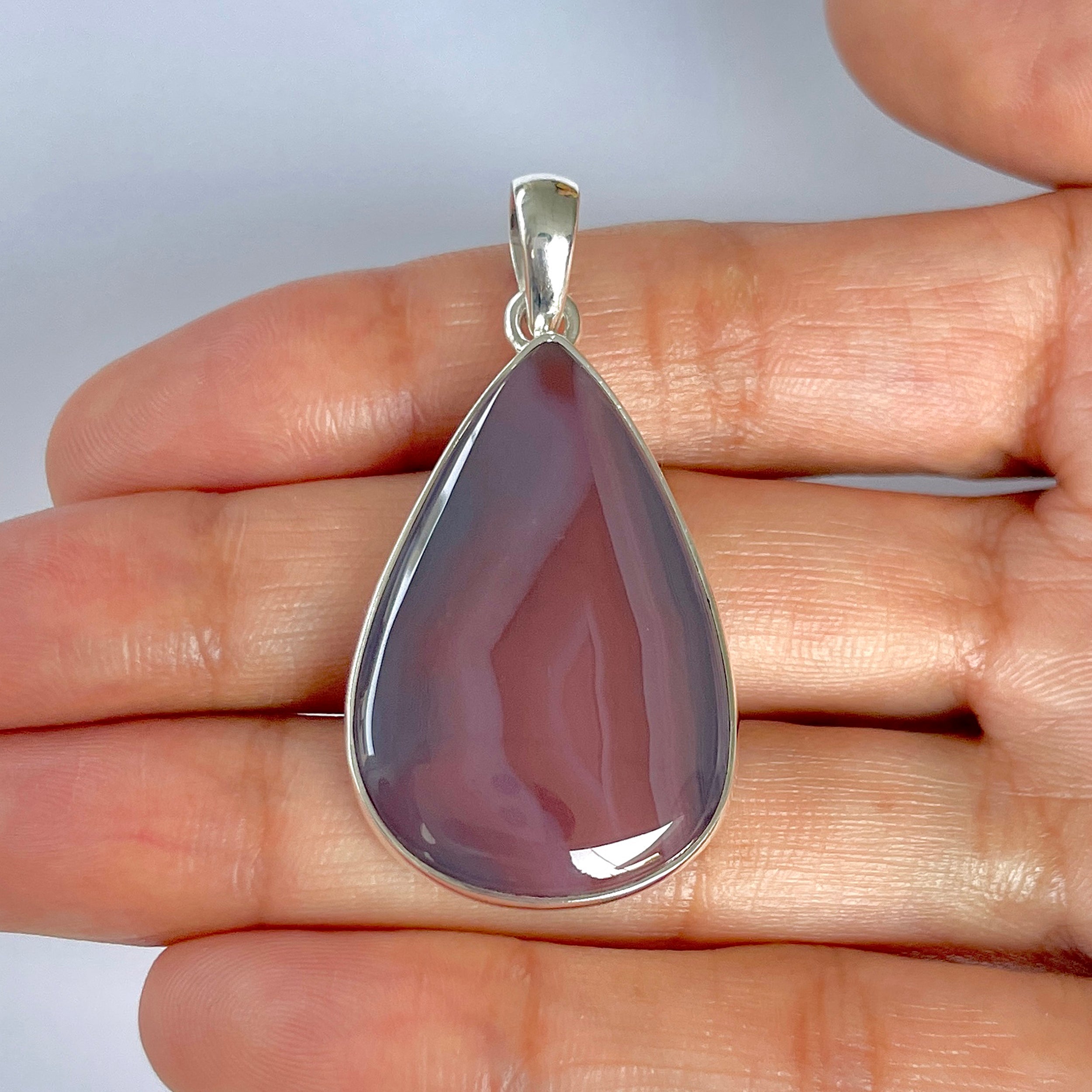 Botswana Agate Pendant-(BWA-1-46)
