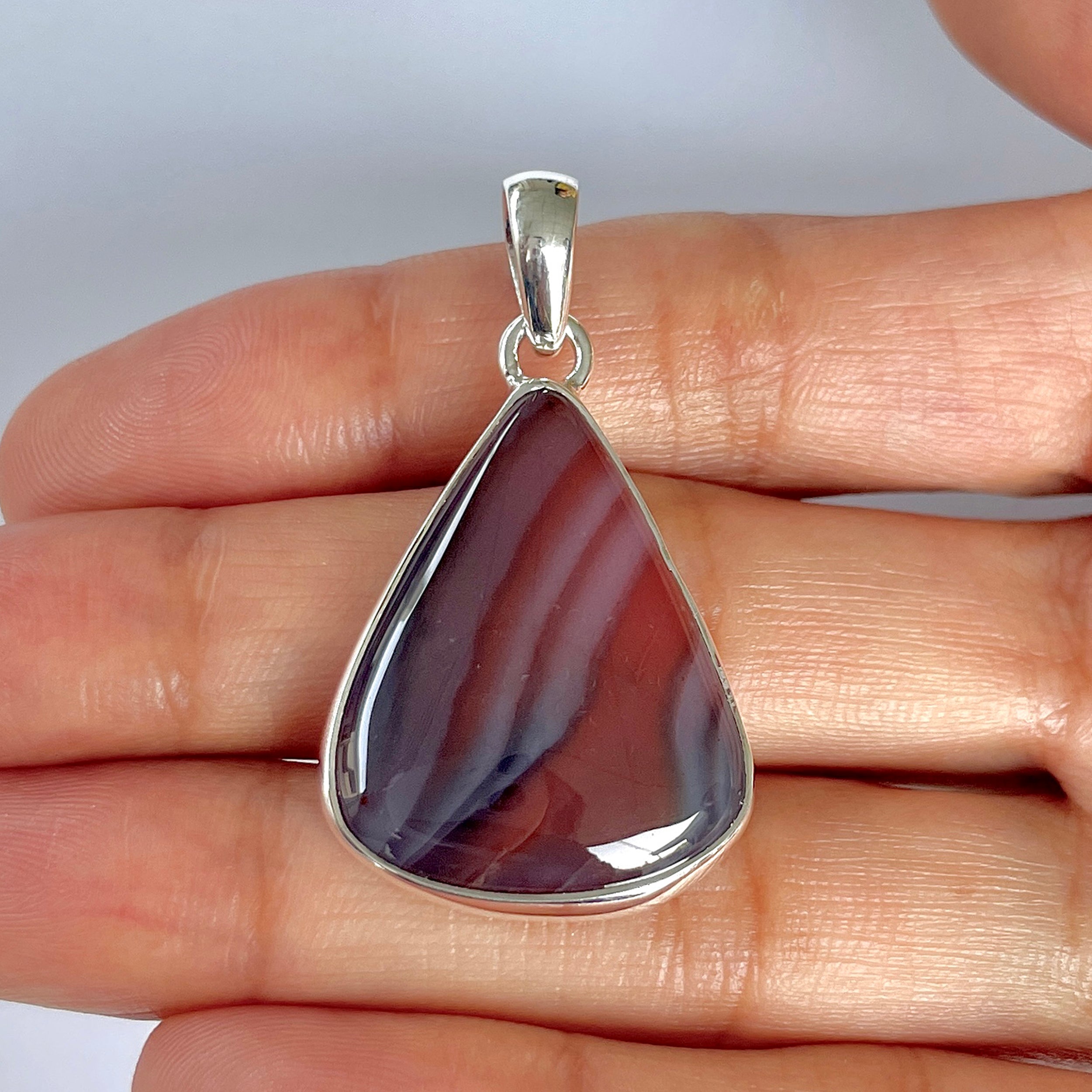 Botswana Agate Pendant-(BWA-1-47)