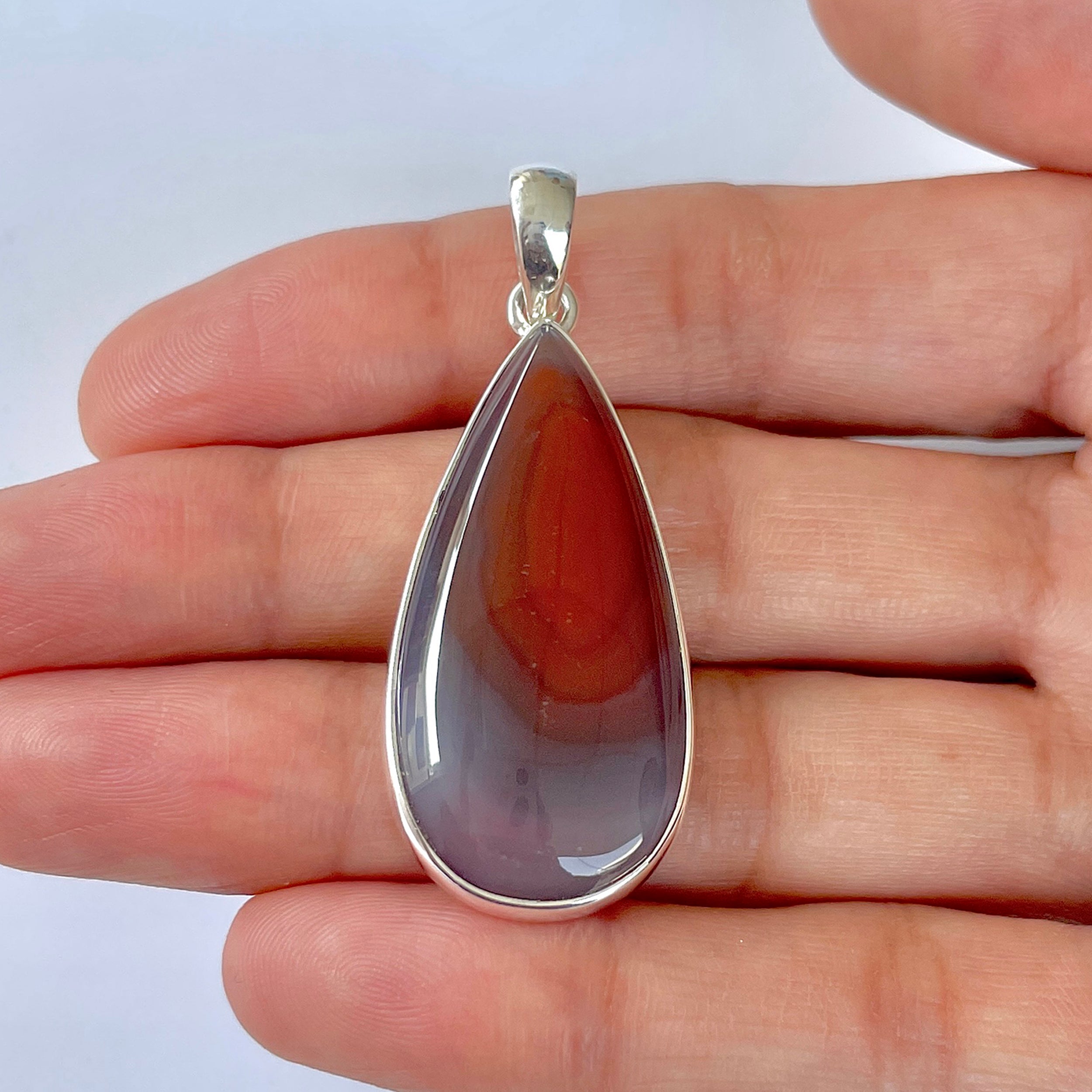 Botswana Agate Pendant-(BWA-1-51)