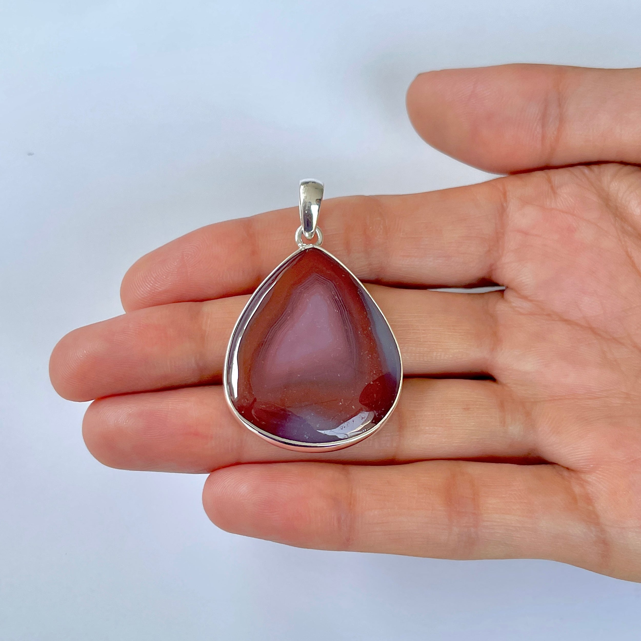 Botswana Agate Pendant-(BWA-1-60)