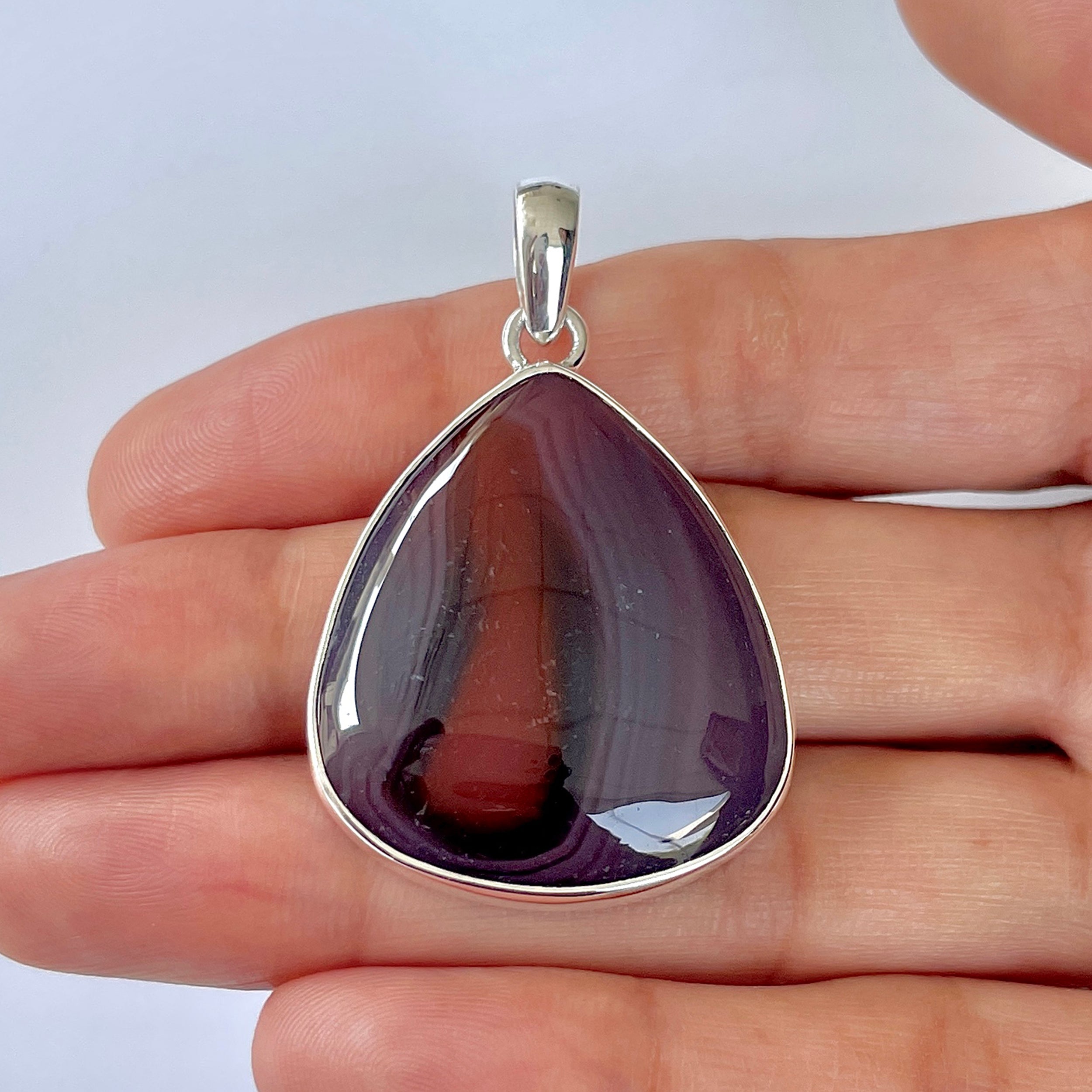 Botswana Agate Pendant-(BWA-1-61)