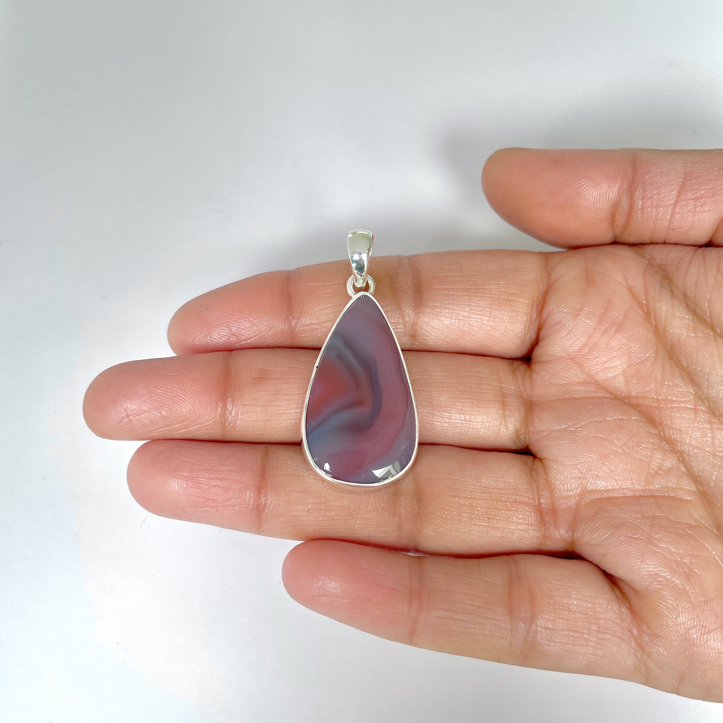 Botswana Agate Pendant-(BWA-1-62)