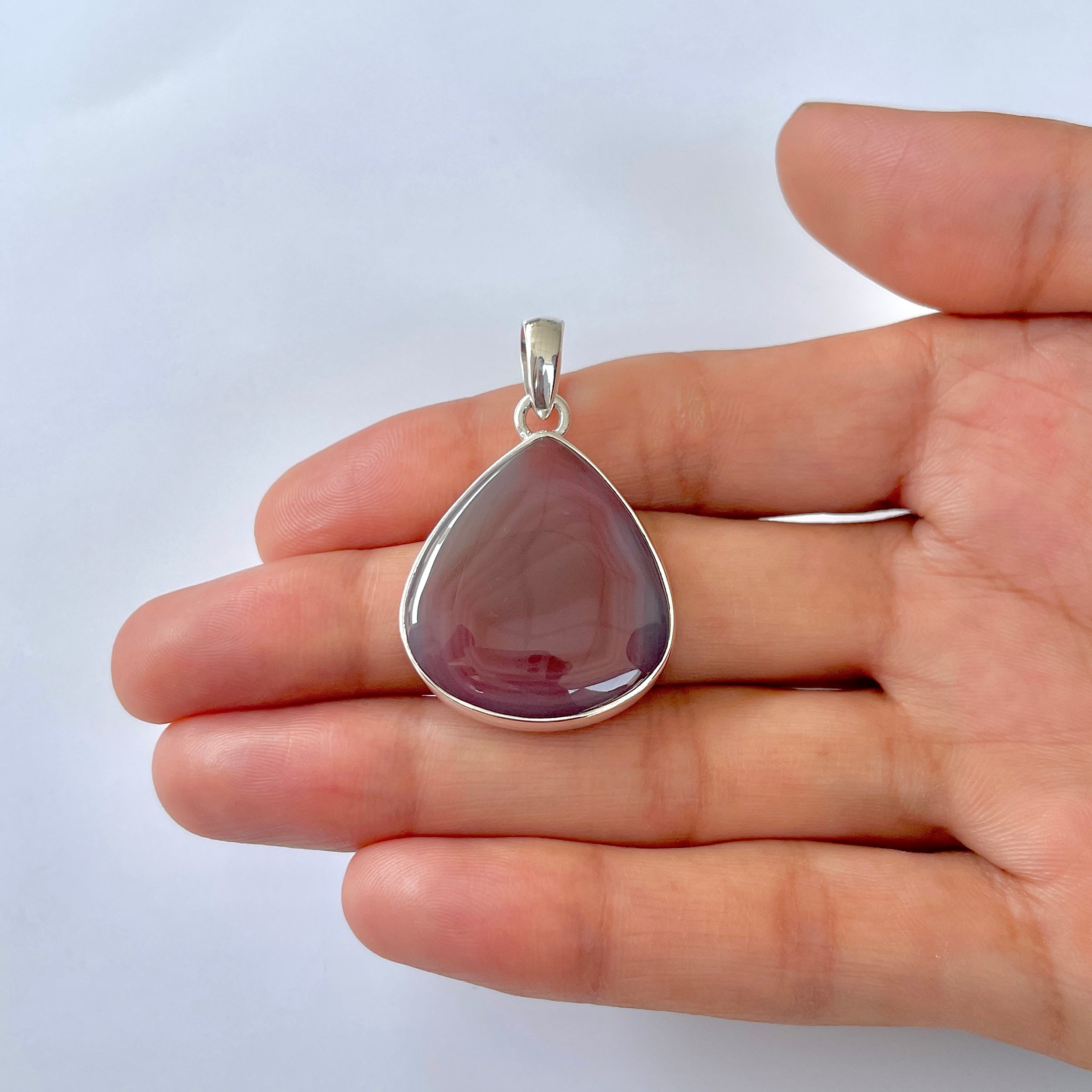 Botswana Agate Pendant-(BWA-1-67)
