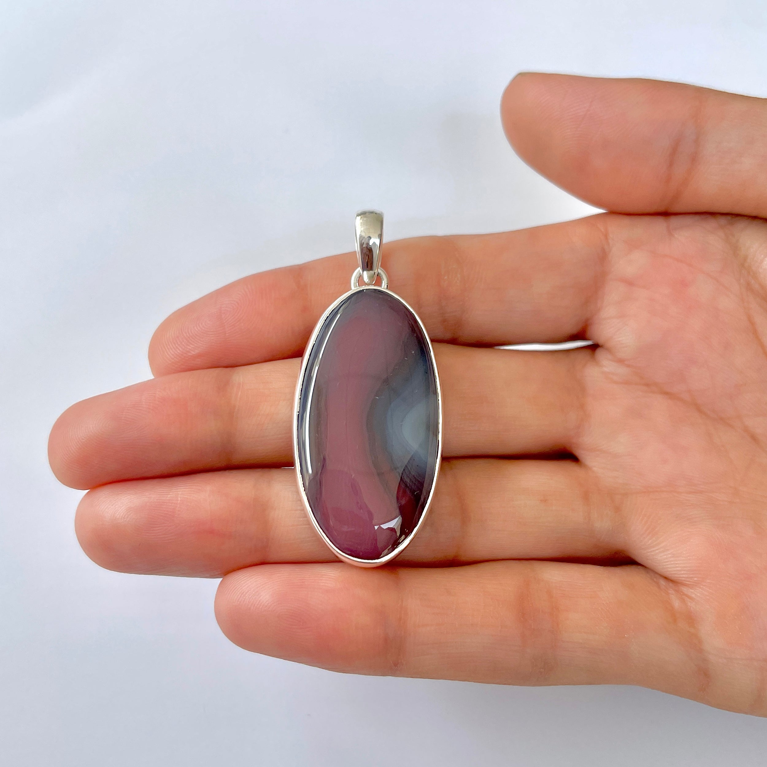 Botswana Agate Pendant-(BWA-1-69)