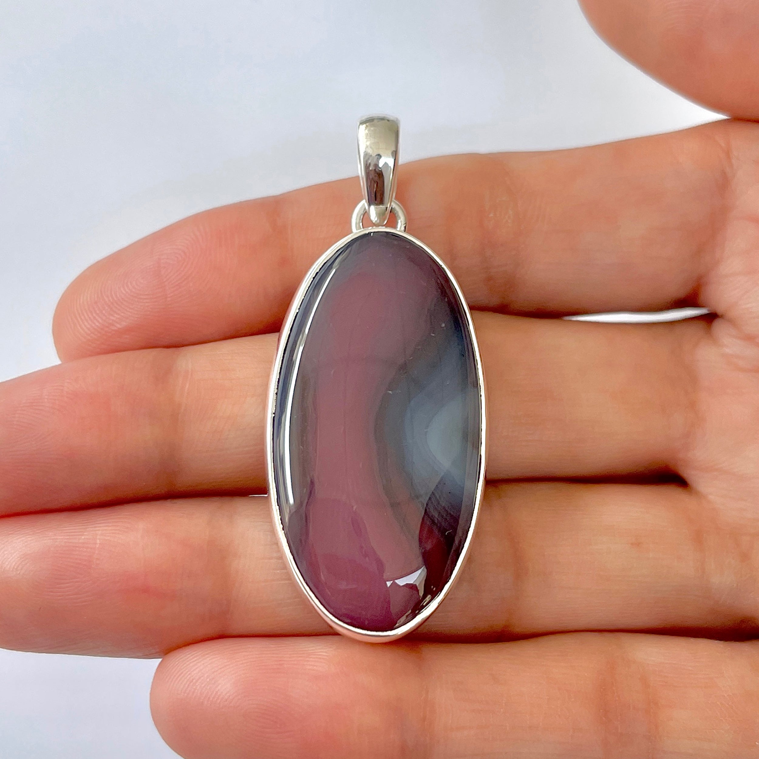 Botswana Agate Pendant-(BWA-1-69)