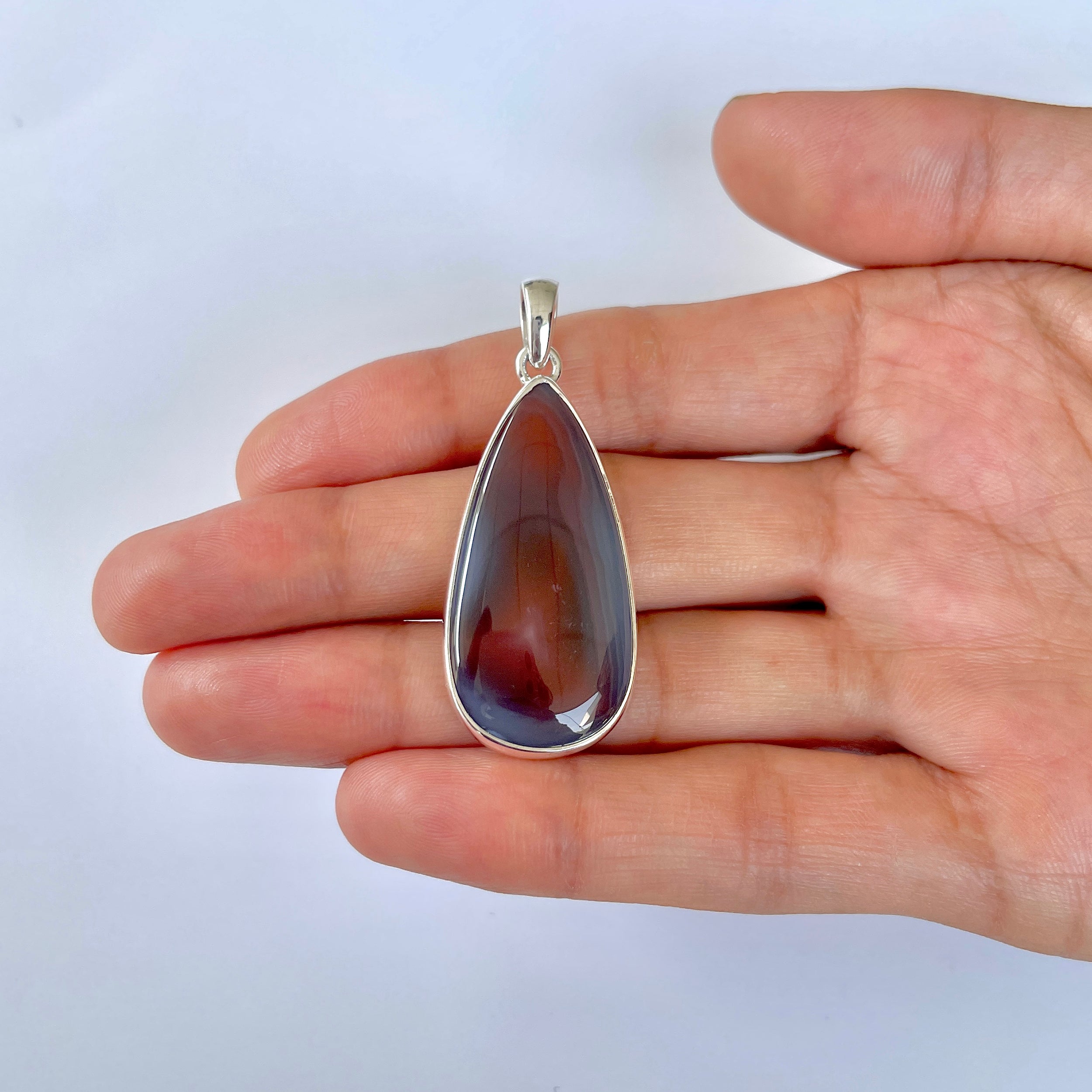 Botswana Agate Pendant-(BWA-1-72)
