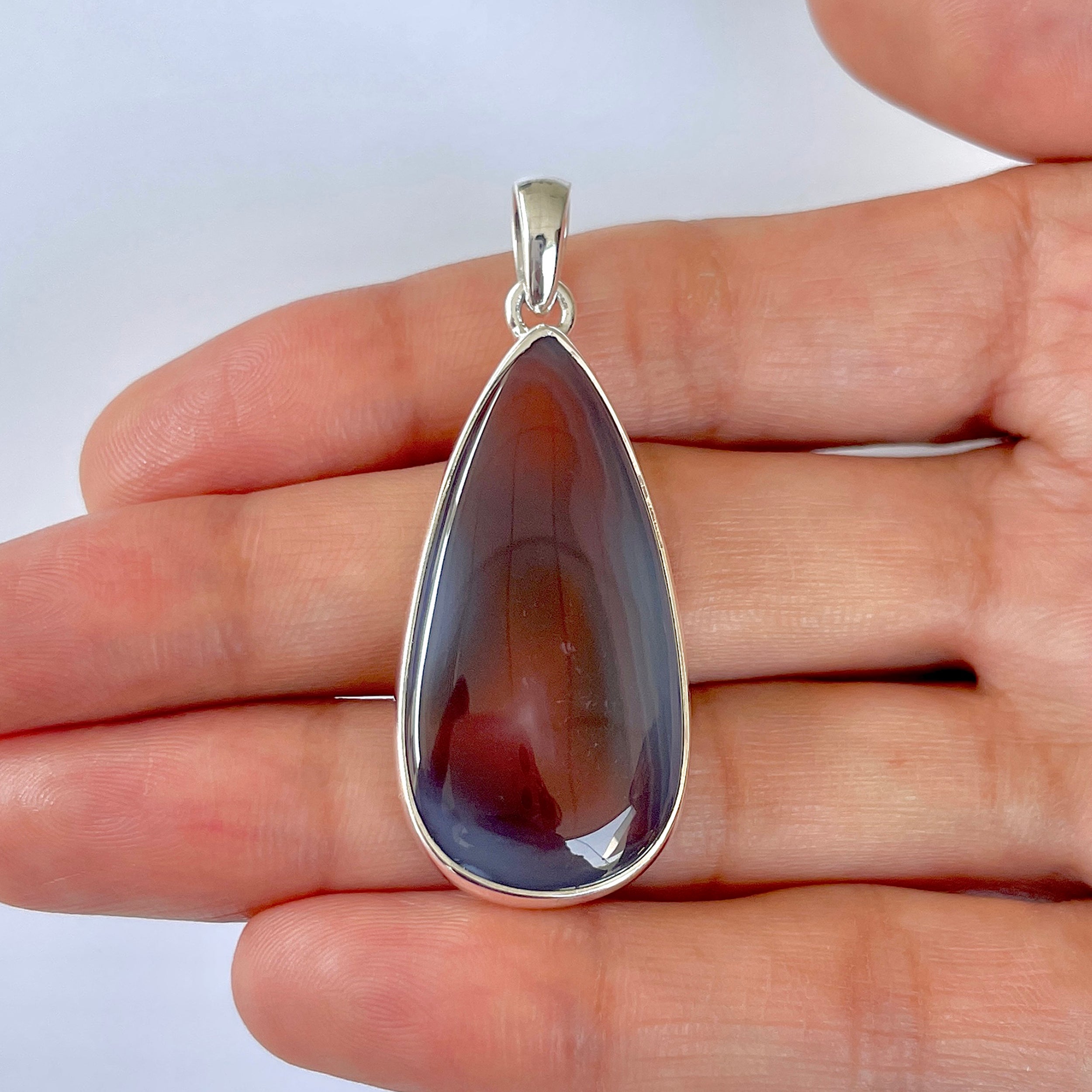 Botswana Agate Pendant-(BWA-1-72)