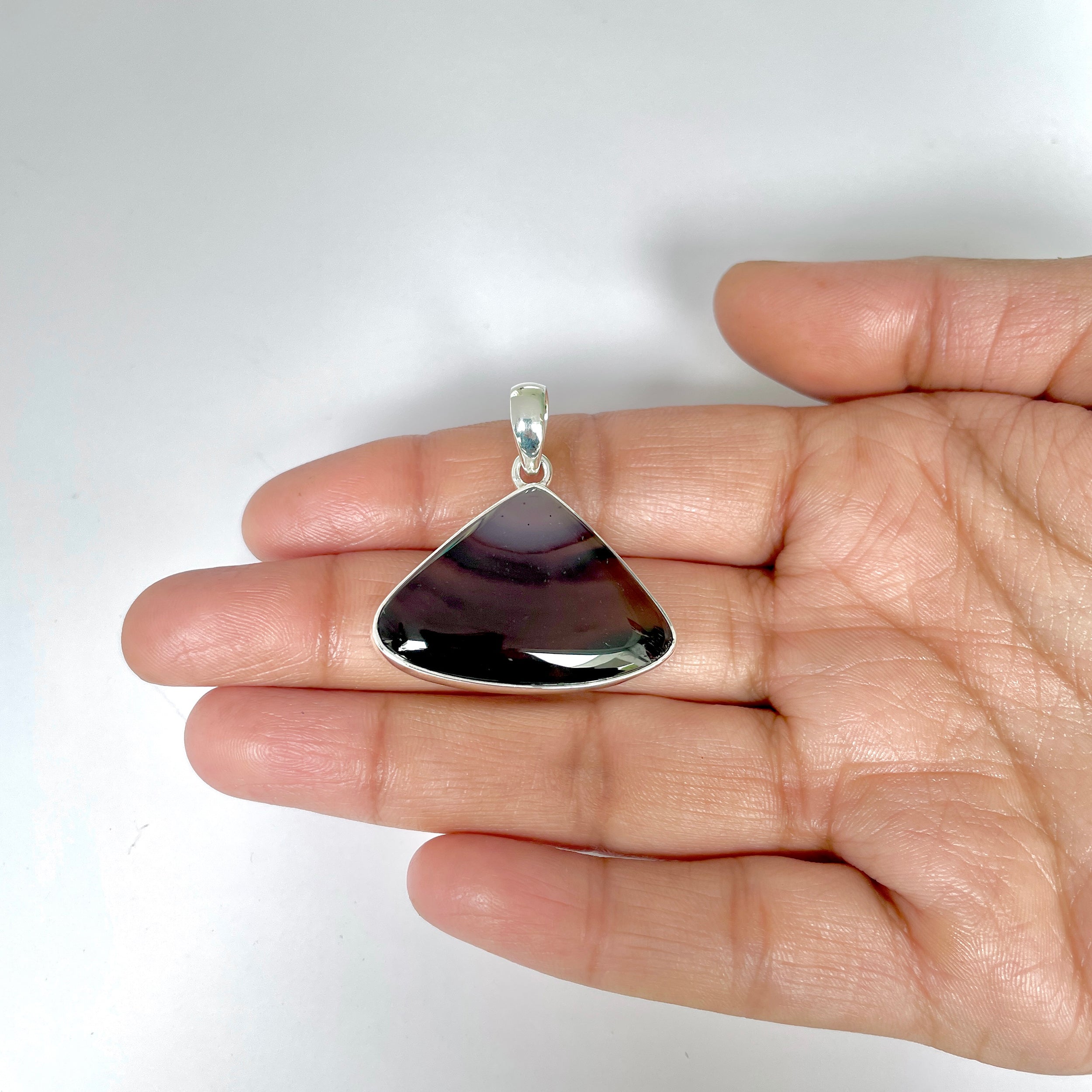 Botswana Agate Pendant-(BWA-1-74)