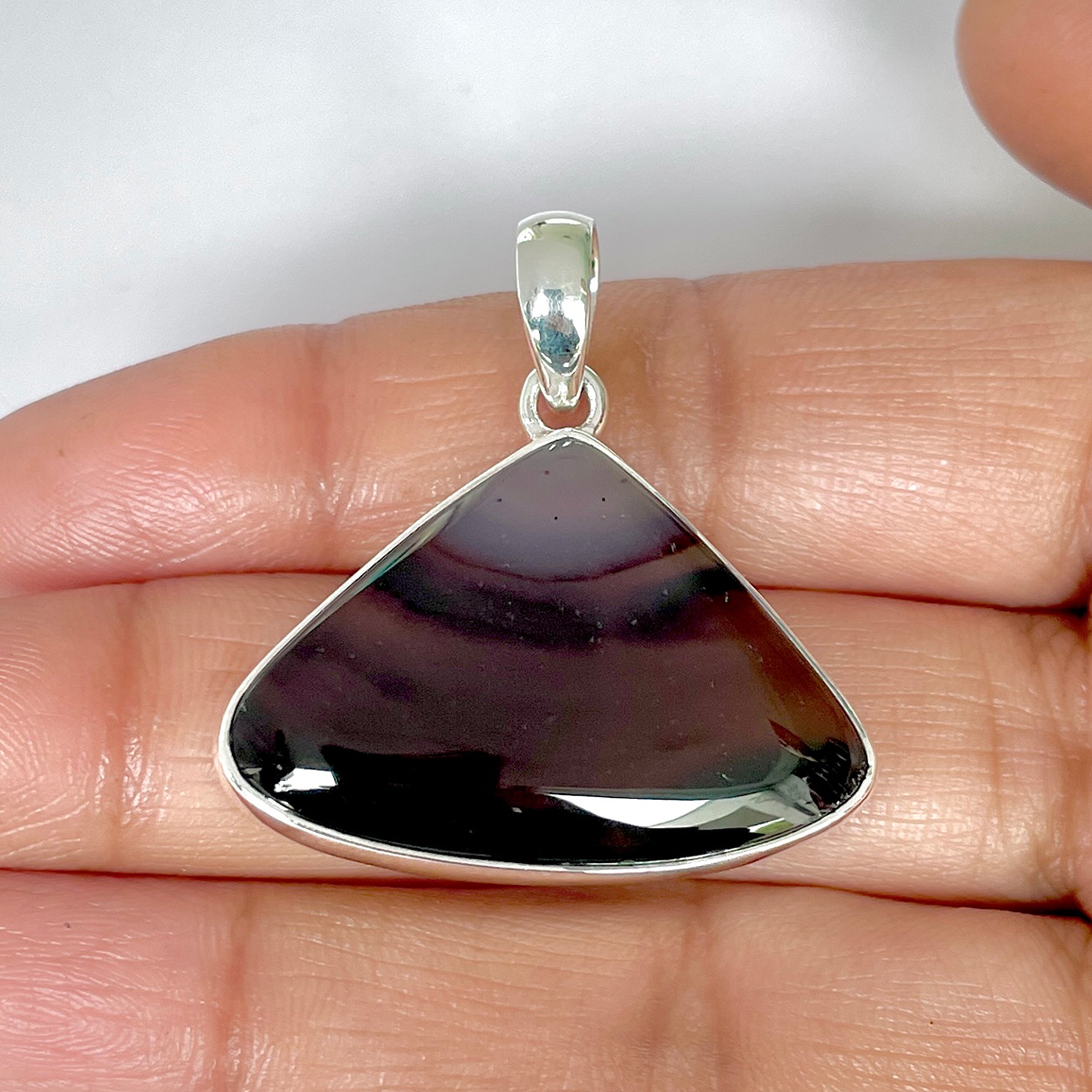 Botswana Agate Pendant-(BWA-1-74)