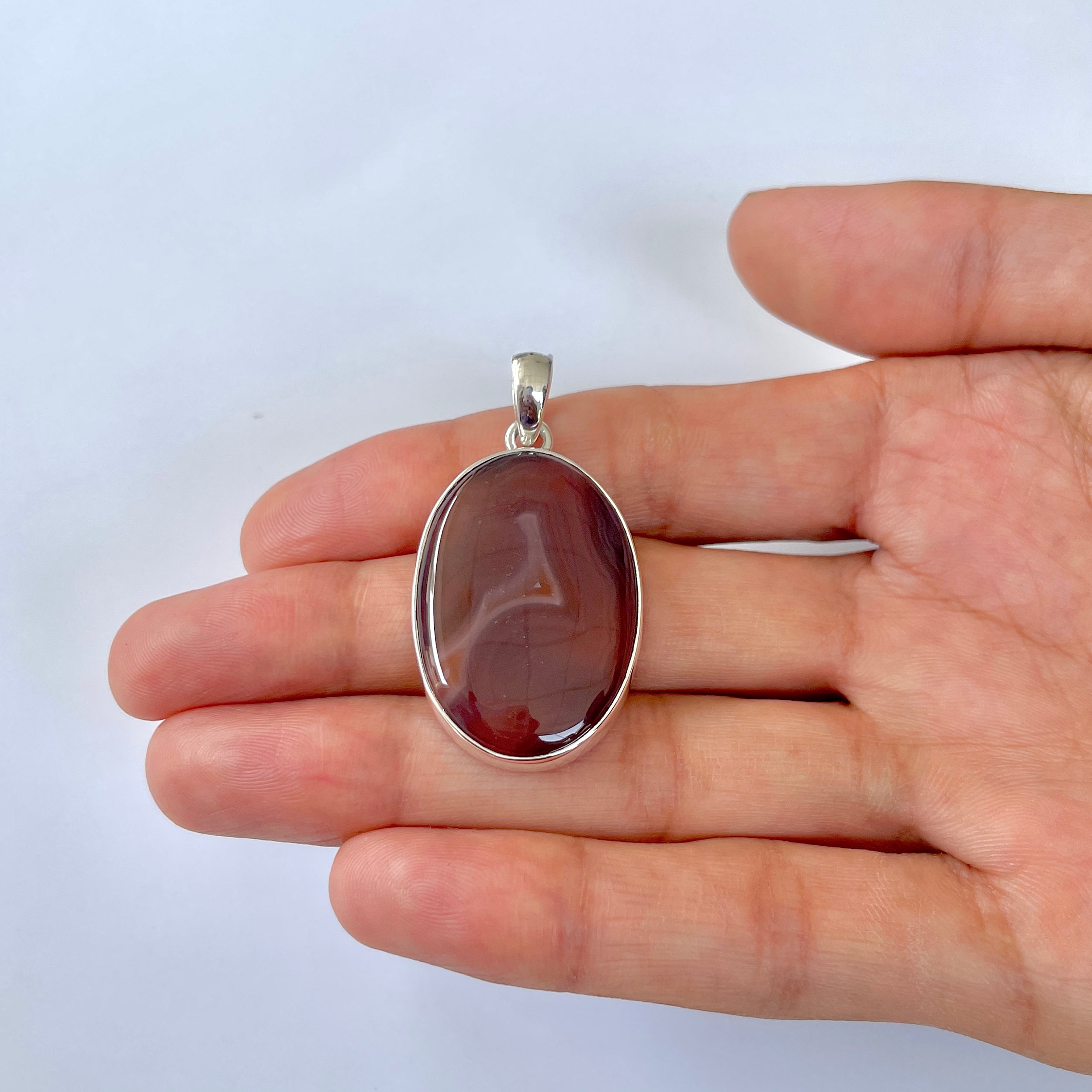 Botswana Agate Pendant-(BWA-1-75)