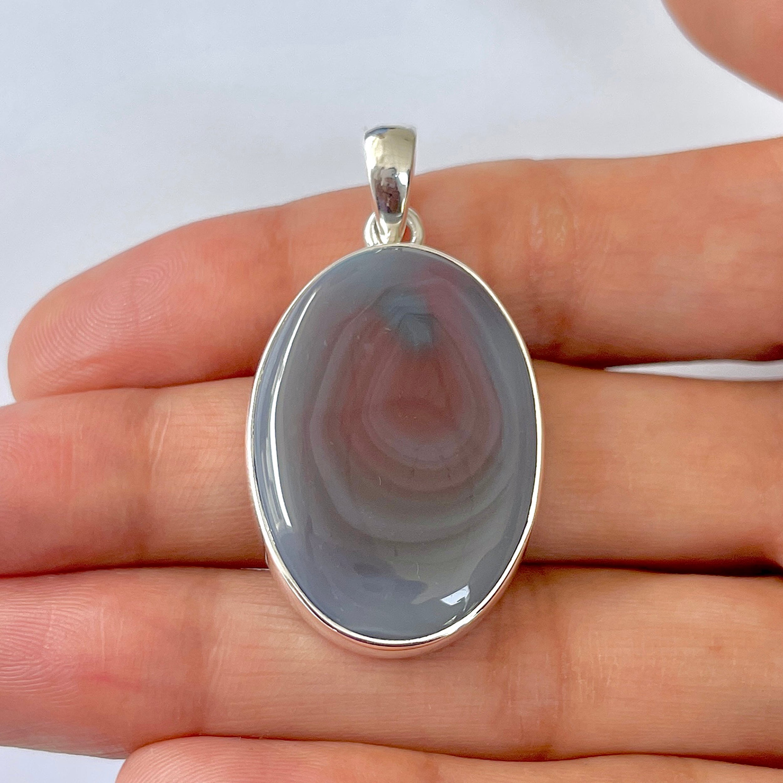 Botswana Agate Pendant-(BWA-1-81)