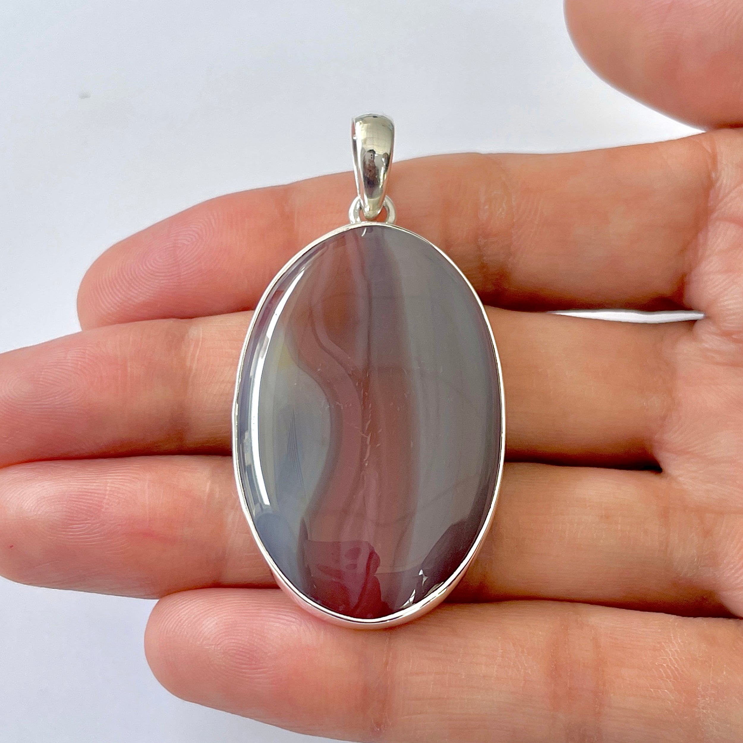 Botswana Agate Pendant-(BWA-1-82)