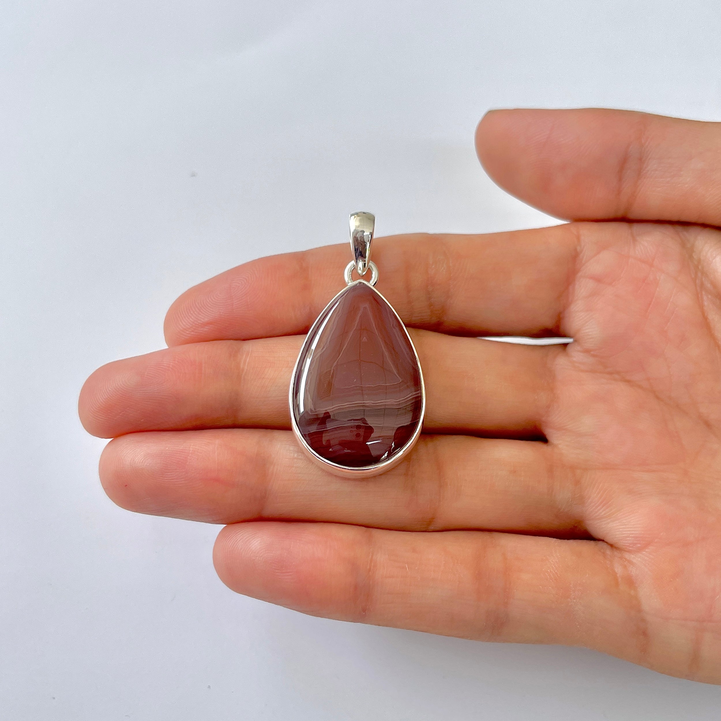 Botswana Agate Pendant-(BWA-1-85)