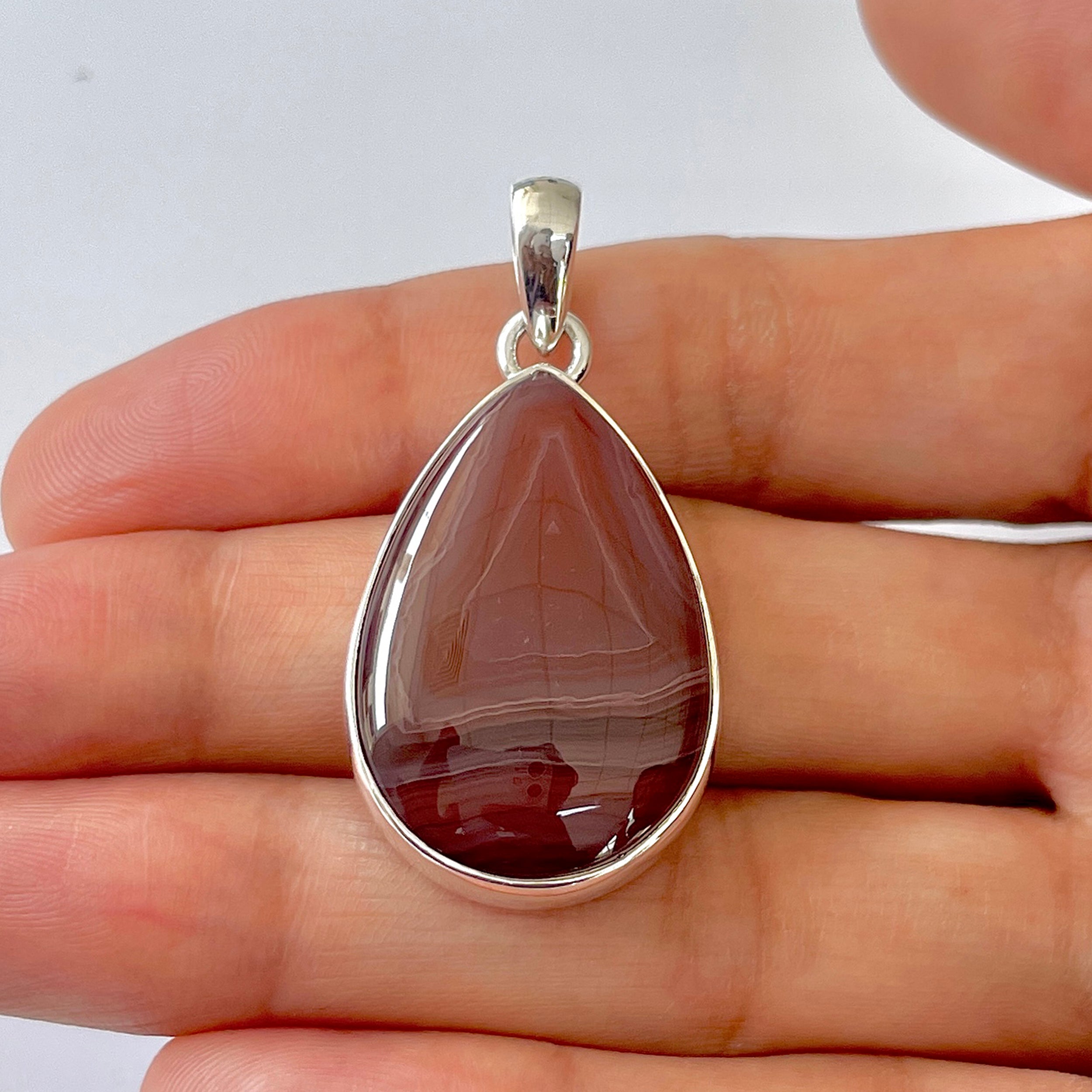 Botswana Agate Pendant-(BWA-1-85)