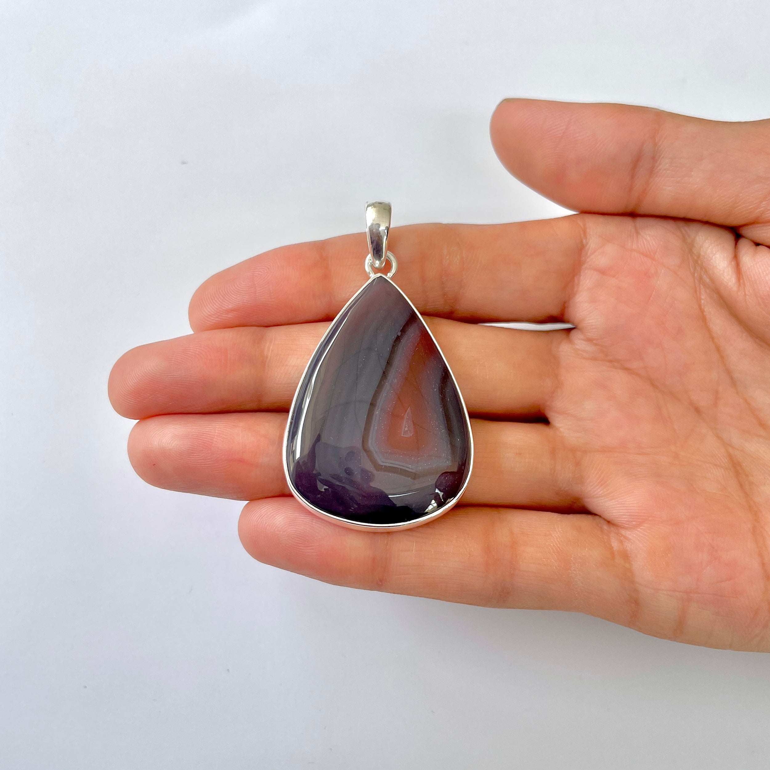 Botswana Agate Pendant-(BWA-1-86)