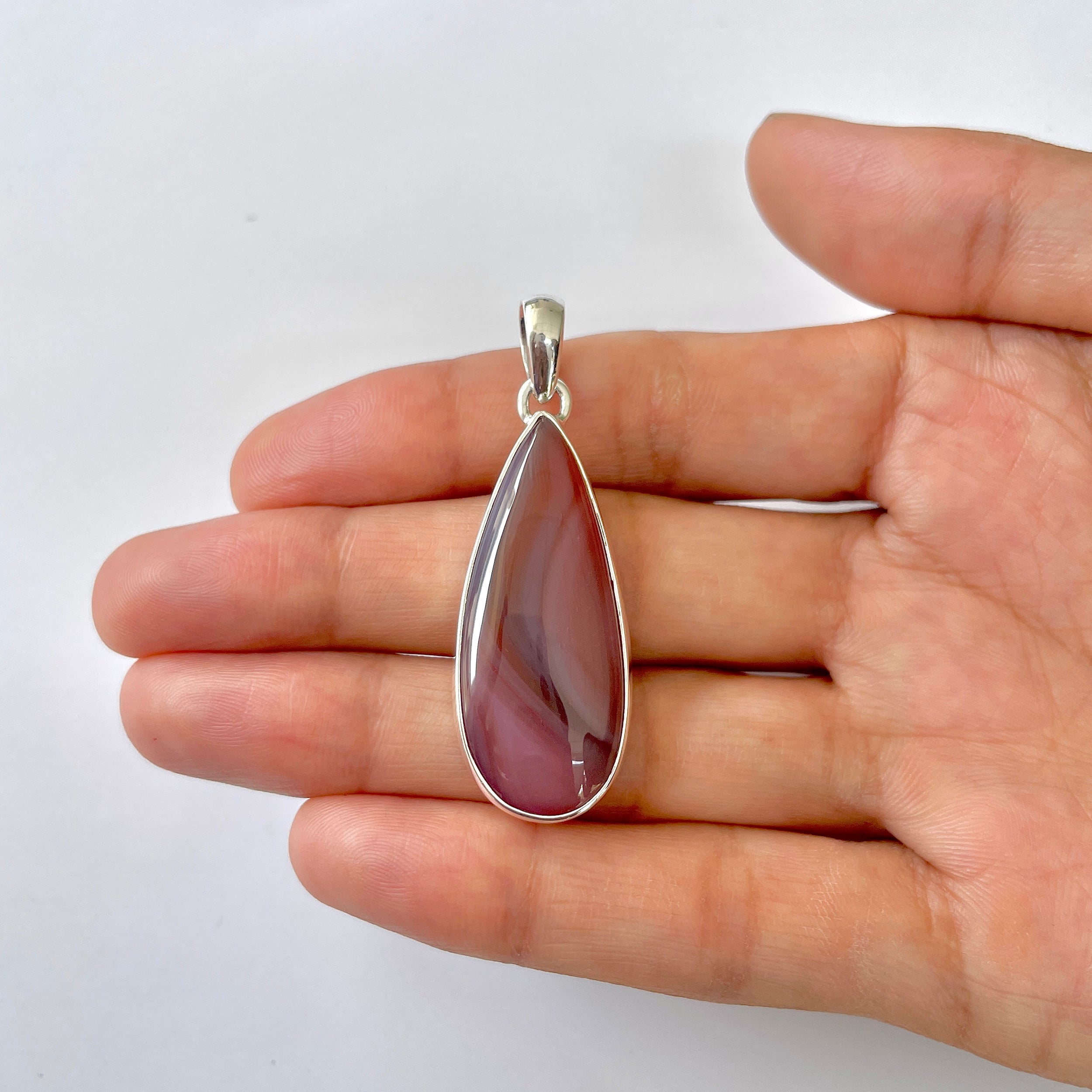 Botswana Agate Pendant-(BWA-1-87)