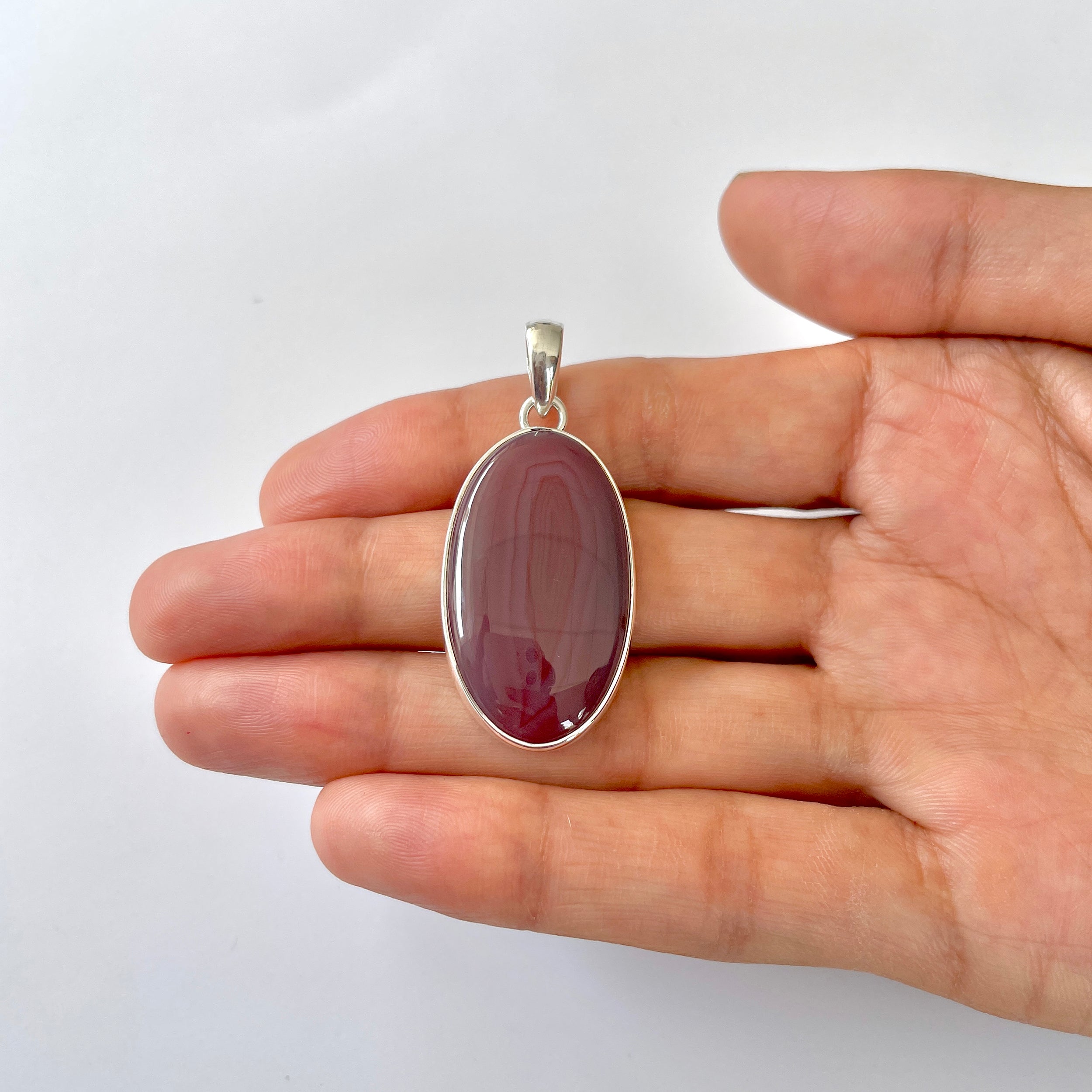 Botswana Agate Pendant-(BWA-1-88)