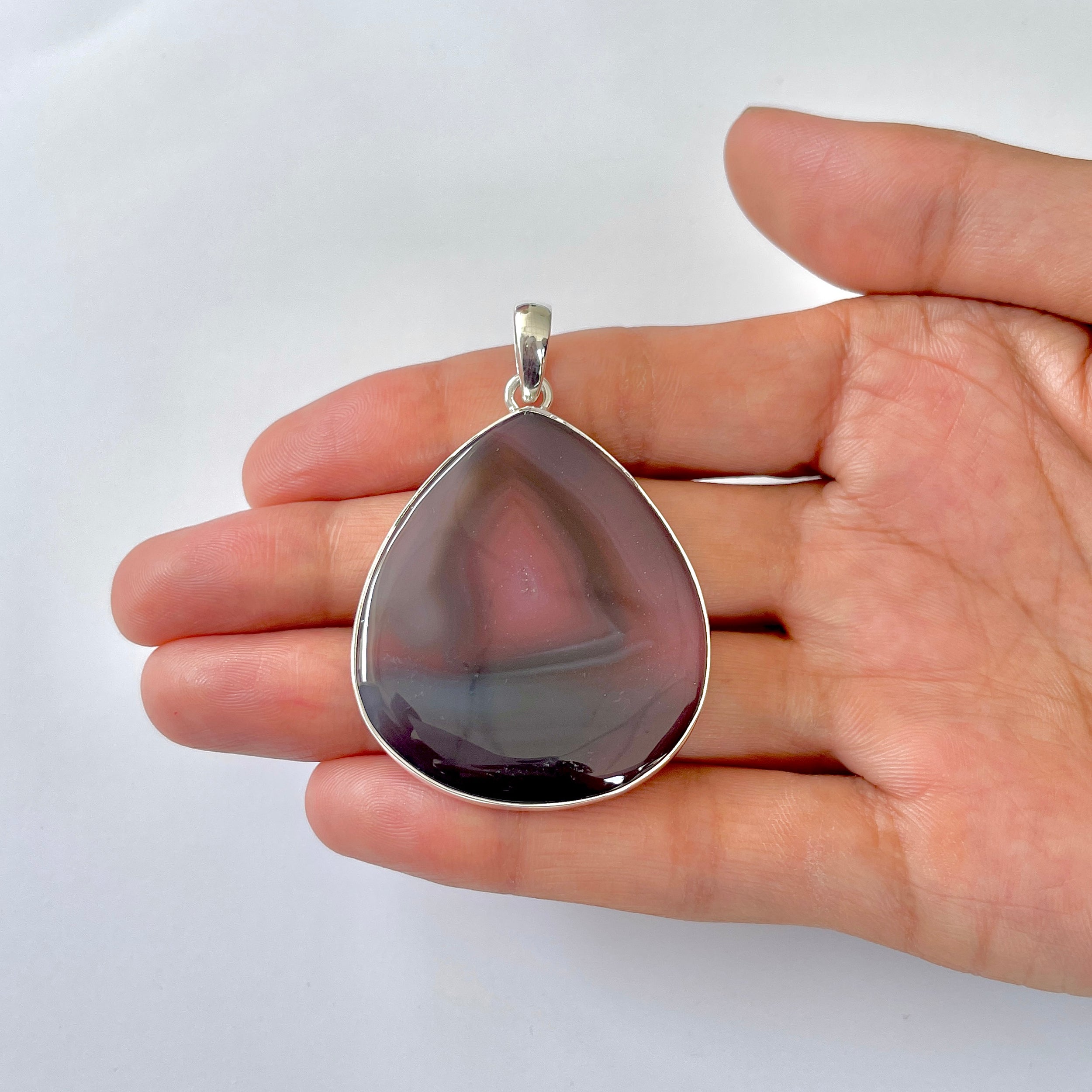 Botswana Agate Pendant-(BWA-1-95)
