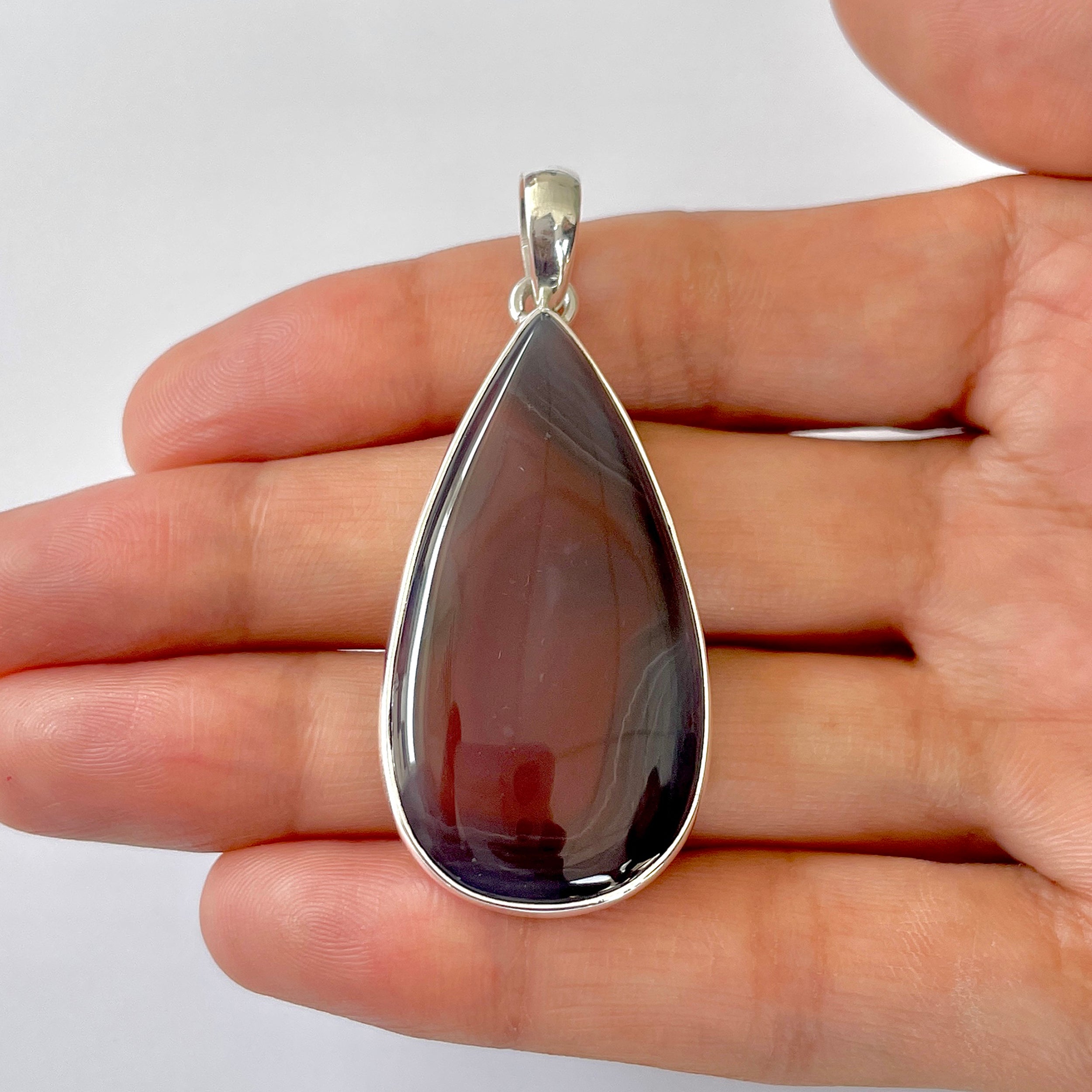 Botswana Agate Pendant-(BWA-1-96)