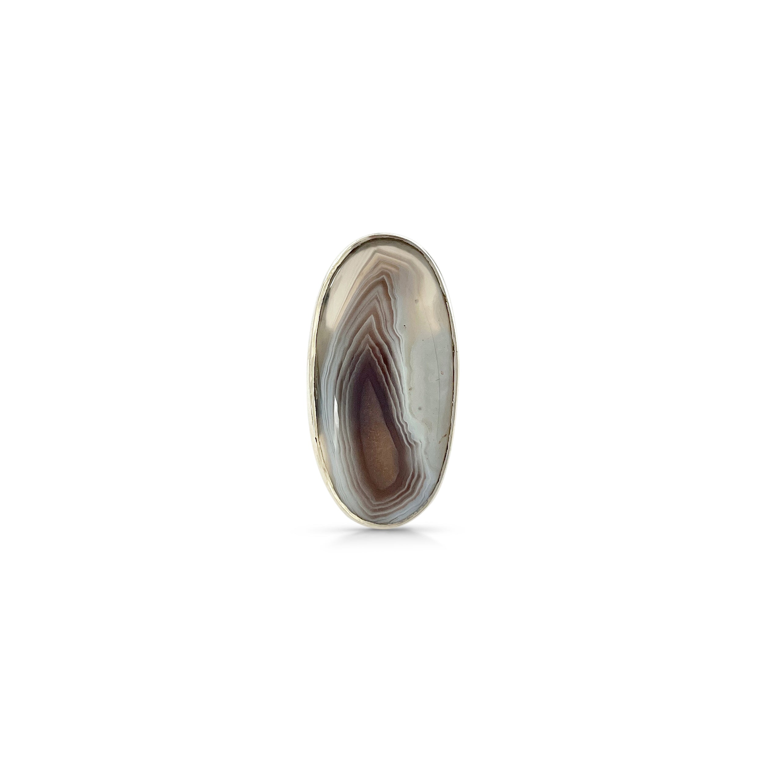 Botswana Agate Ring-(BWA-2-27)