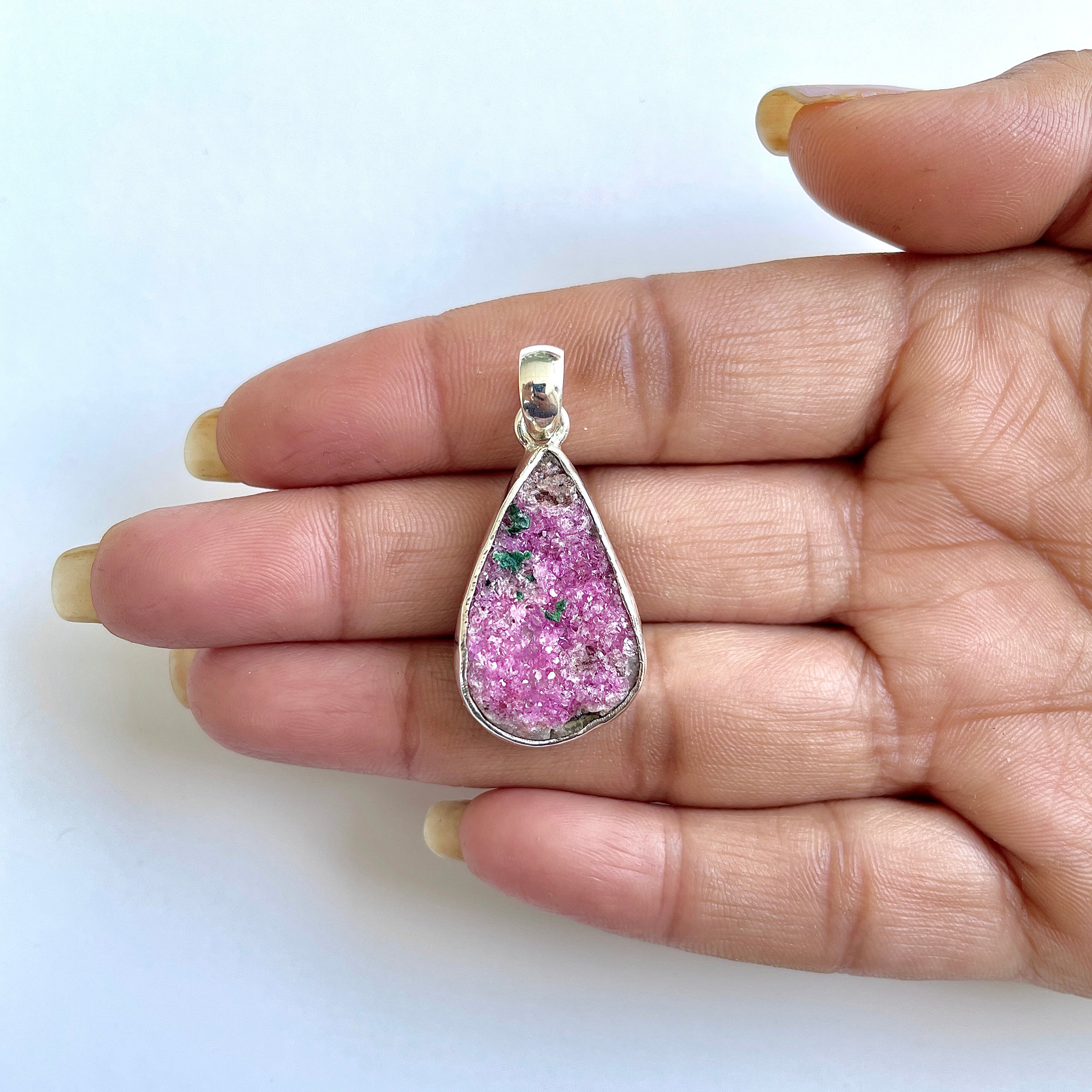 Cobalt Calcite Pendant-(CBC-1-1)