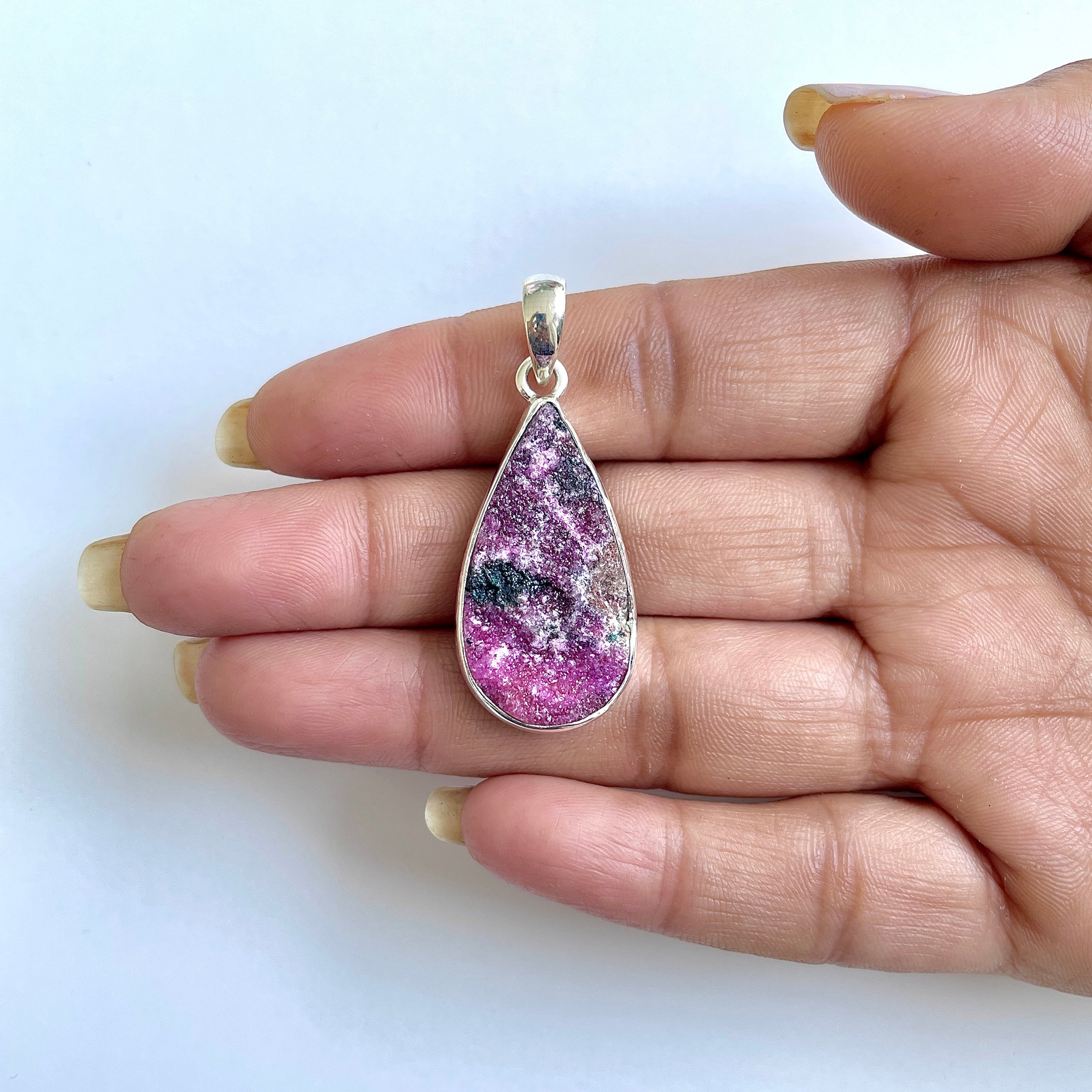 Cobalt Calcite Pendant-(CBC-1-11)