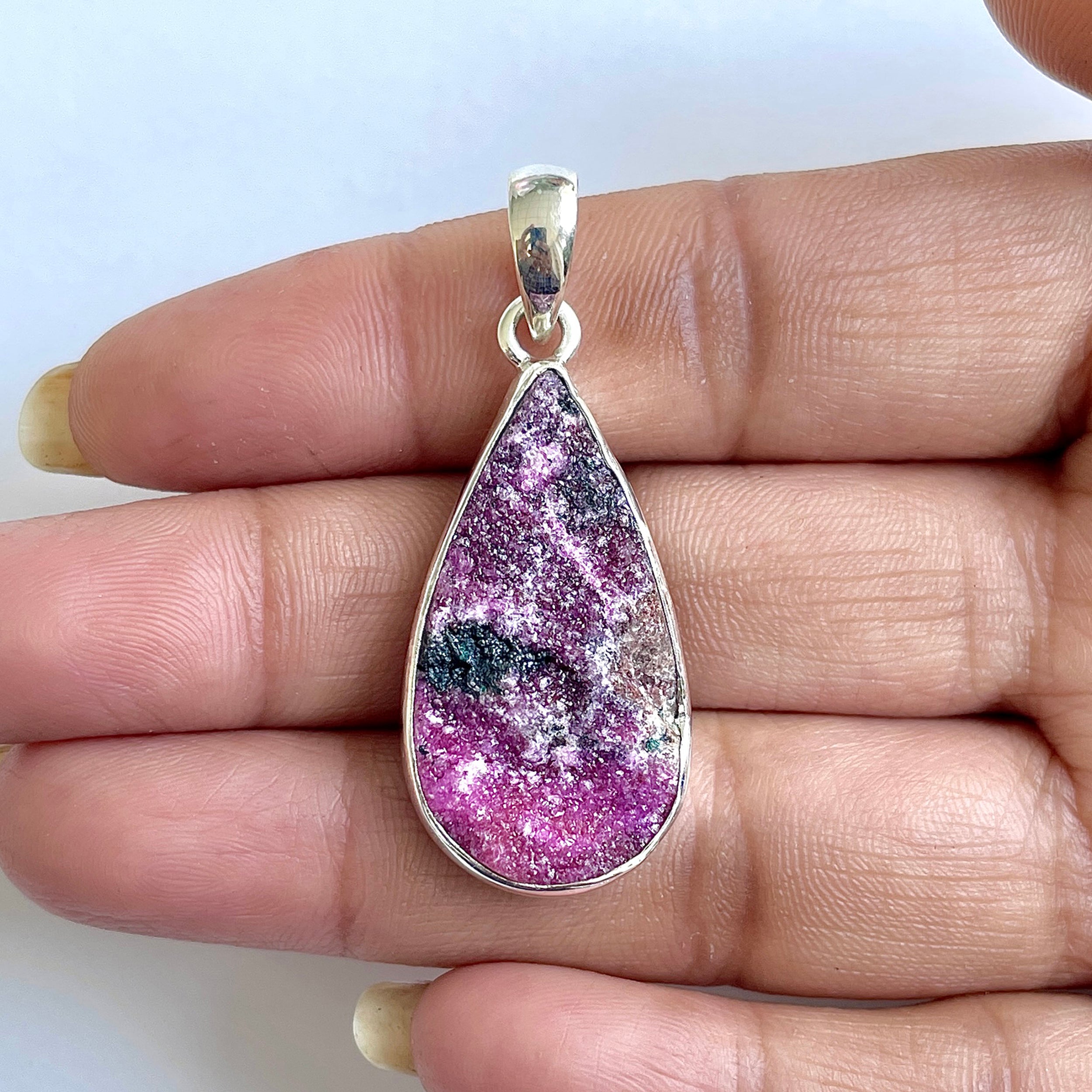 Cobalt Calcite Pendant-(CBC-1-11)