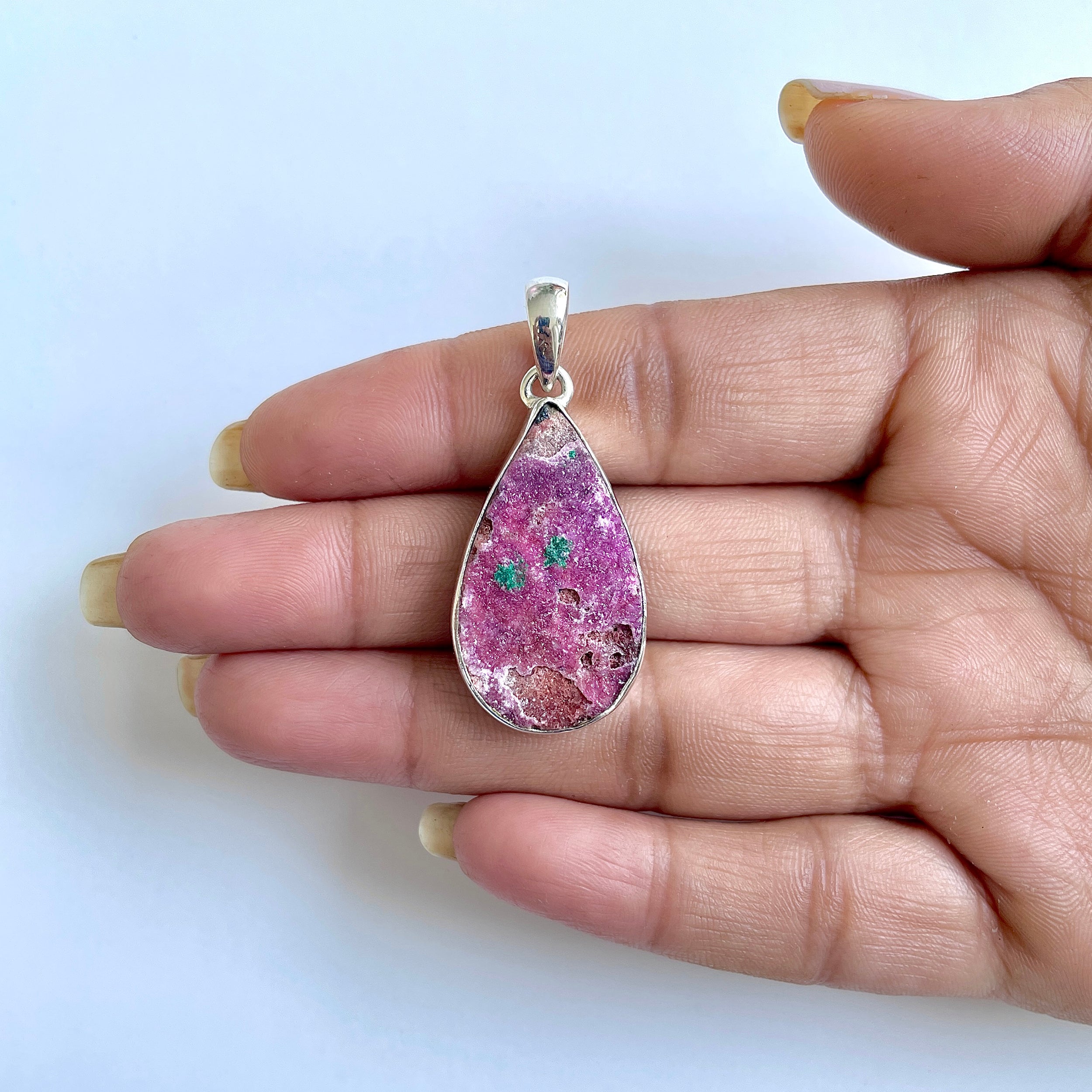 Cobalt Calcite Pendant-(CBC-1-14)